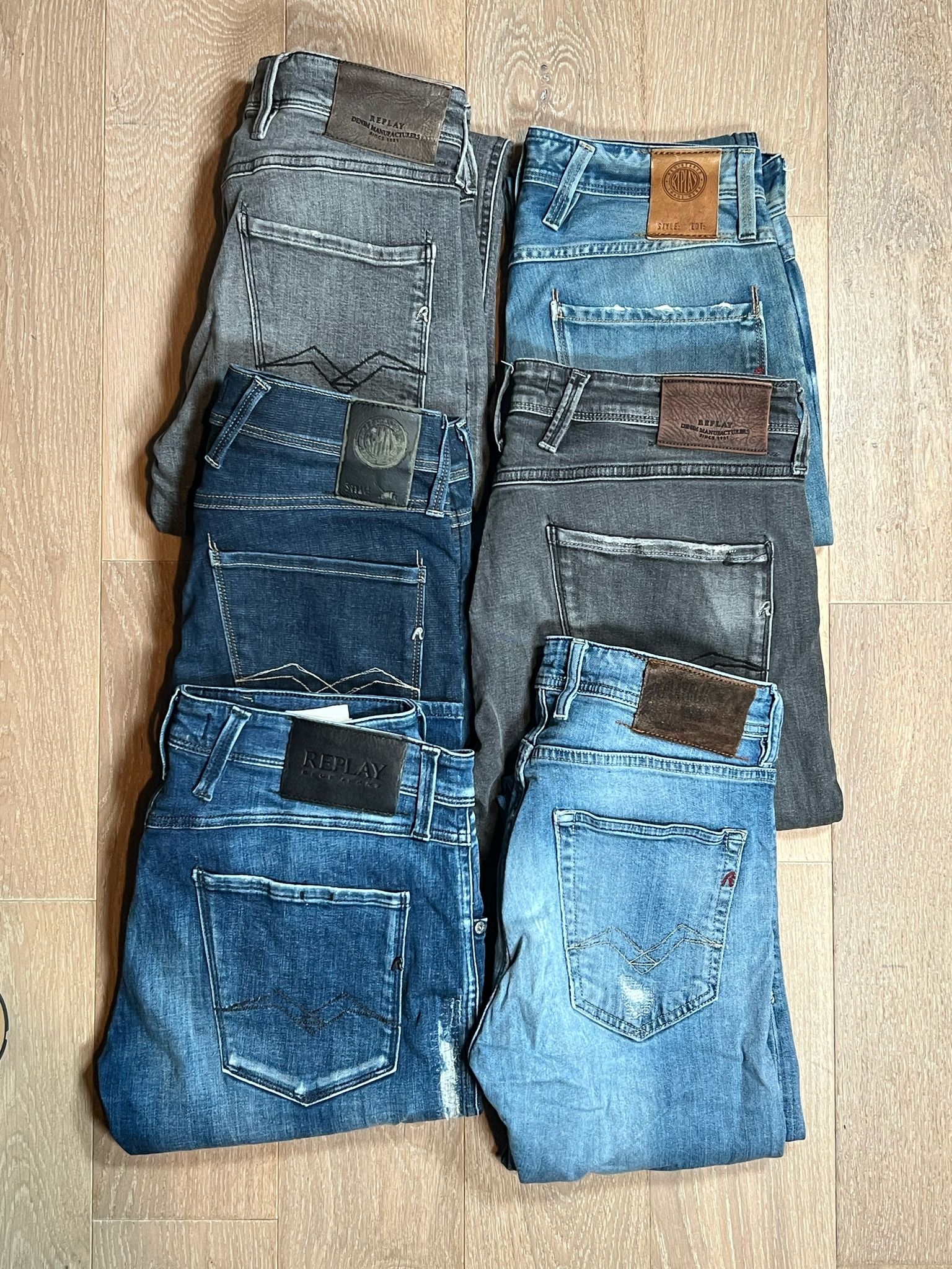 Replay Anbass Jeans Bulk x6