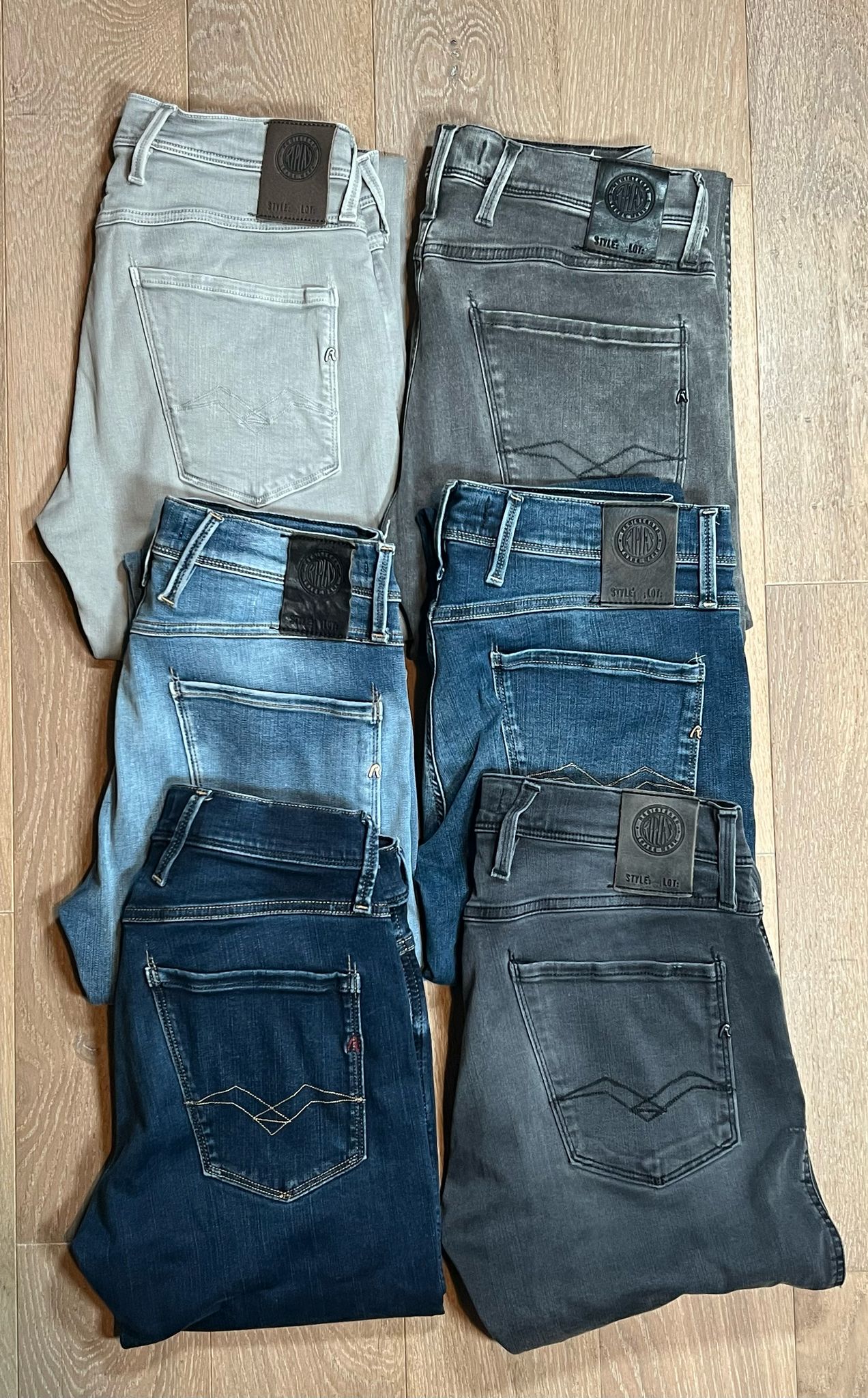 Replay Anbass Jeans Bulk x6