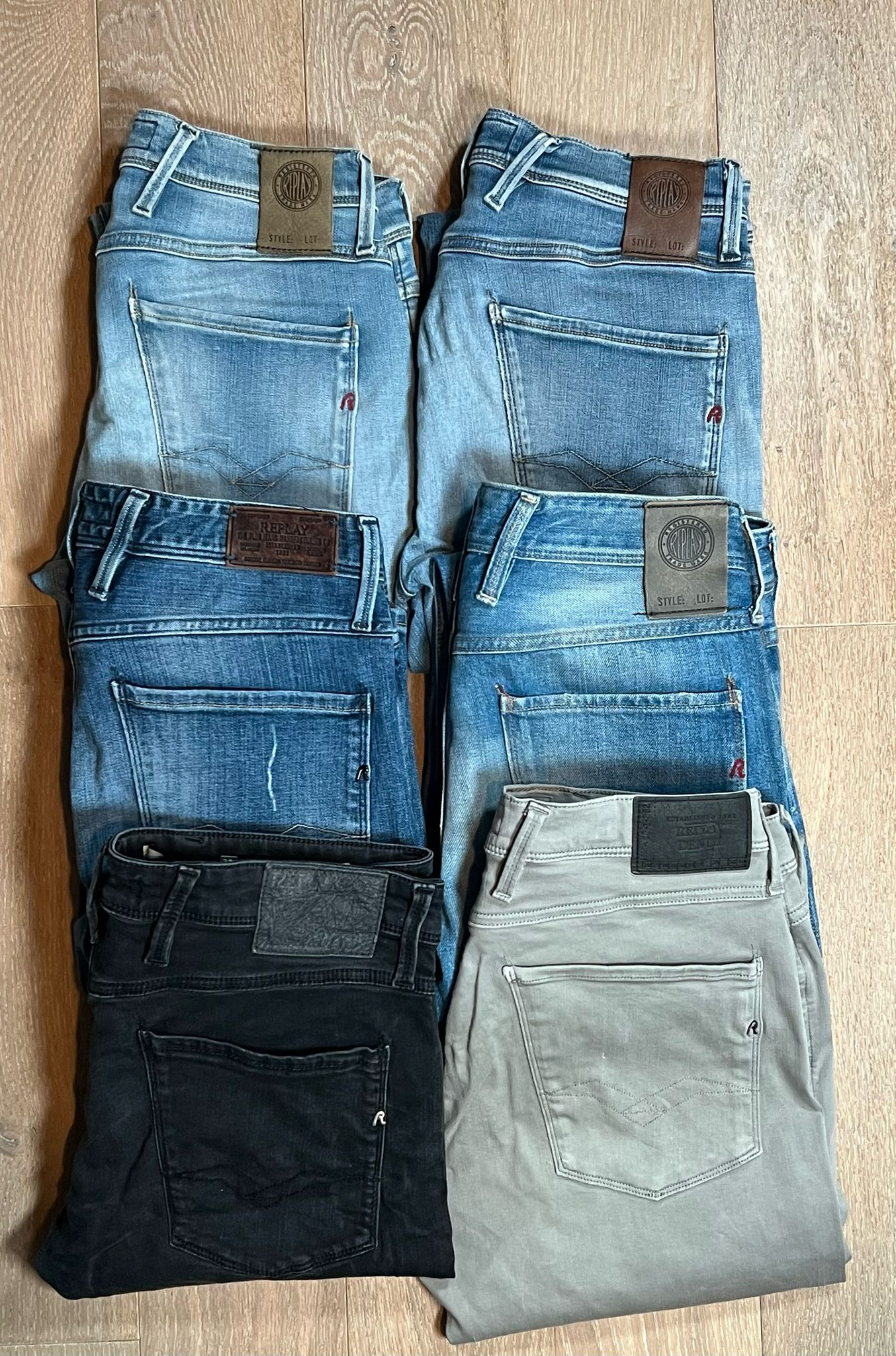 Replay Anbass Jeans Bulk x6