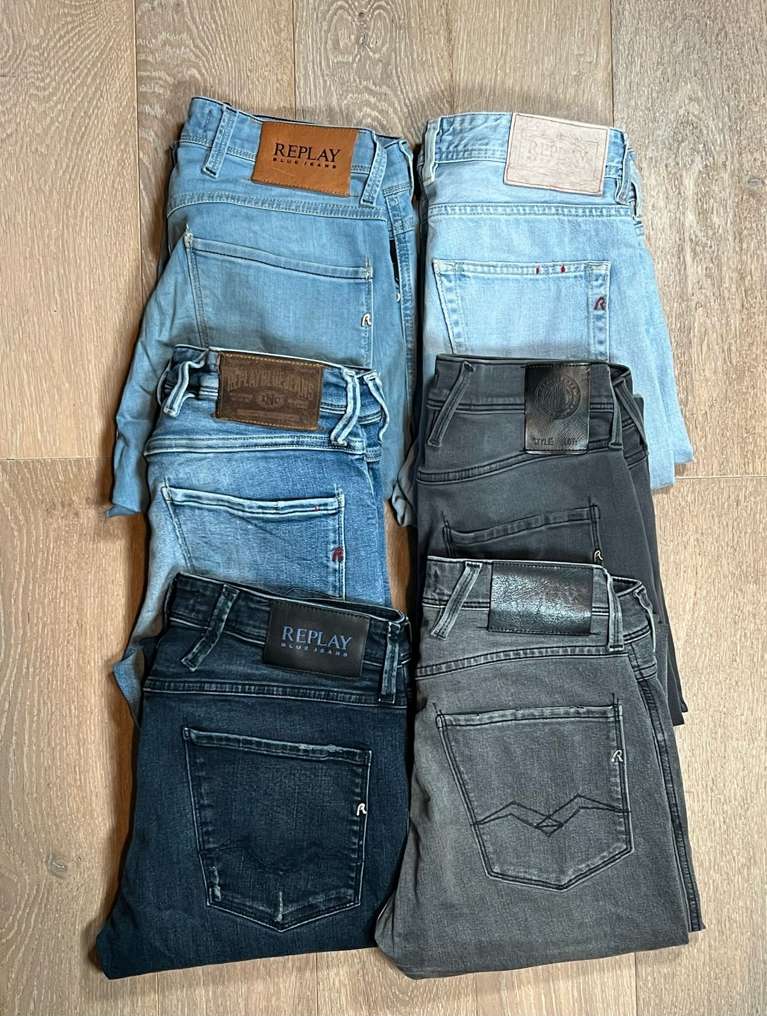 Replay Anbass Jeans Bulk x6
