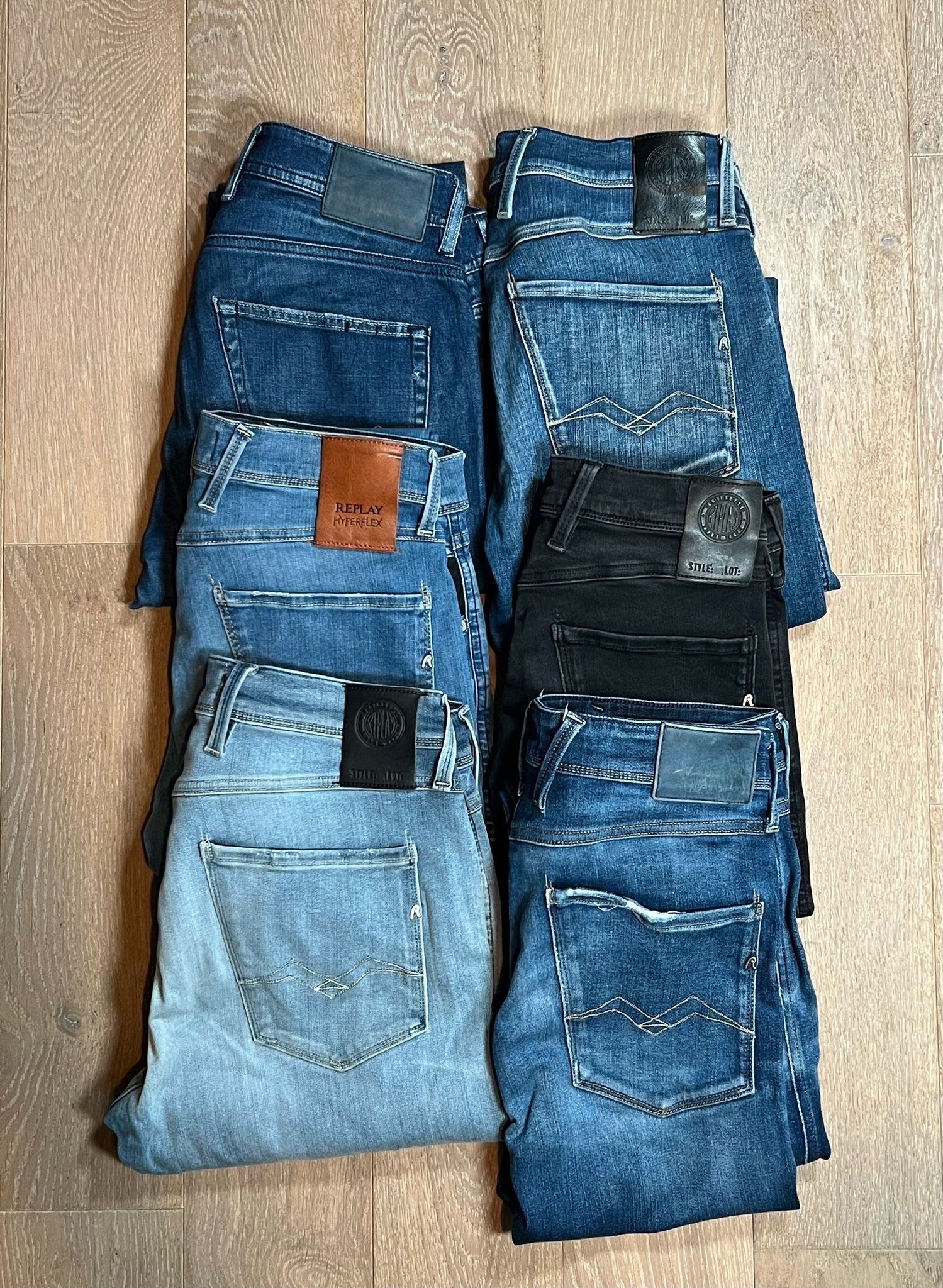 Replay Anbass Jeans Bulk x6