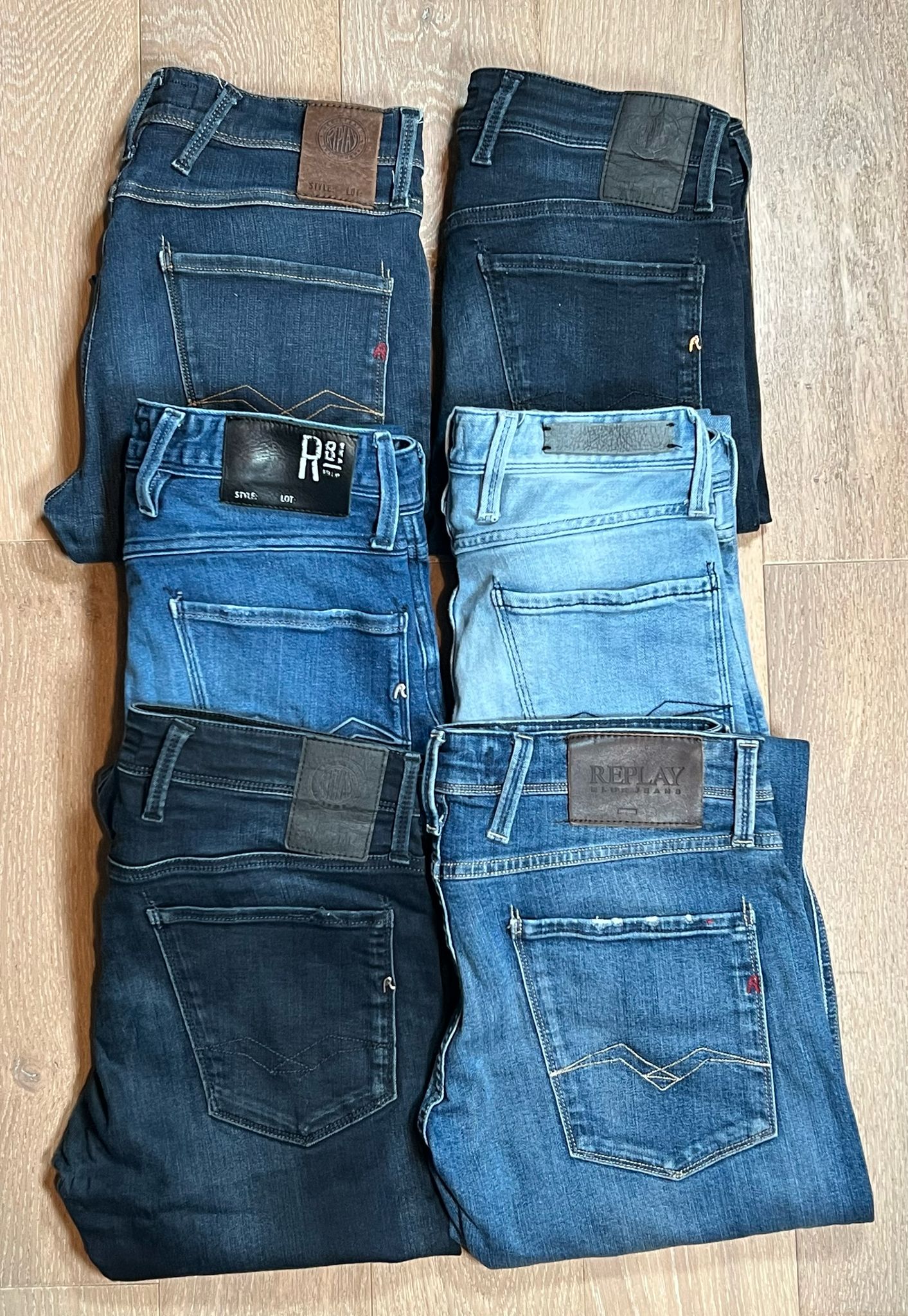 Replay Anbass Jeans bulk x6