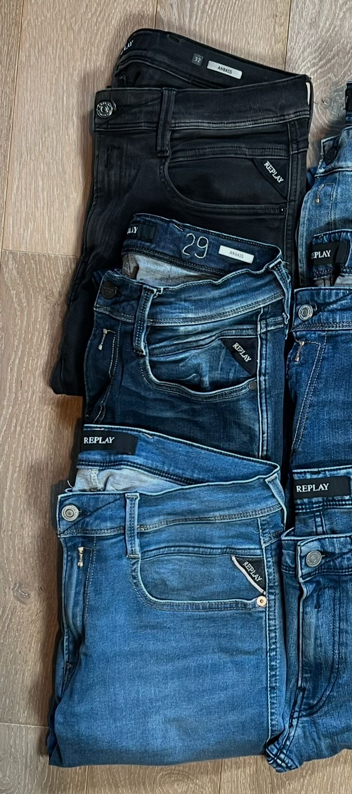 Replay Anbass Jeans Bulk x6