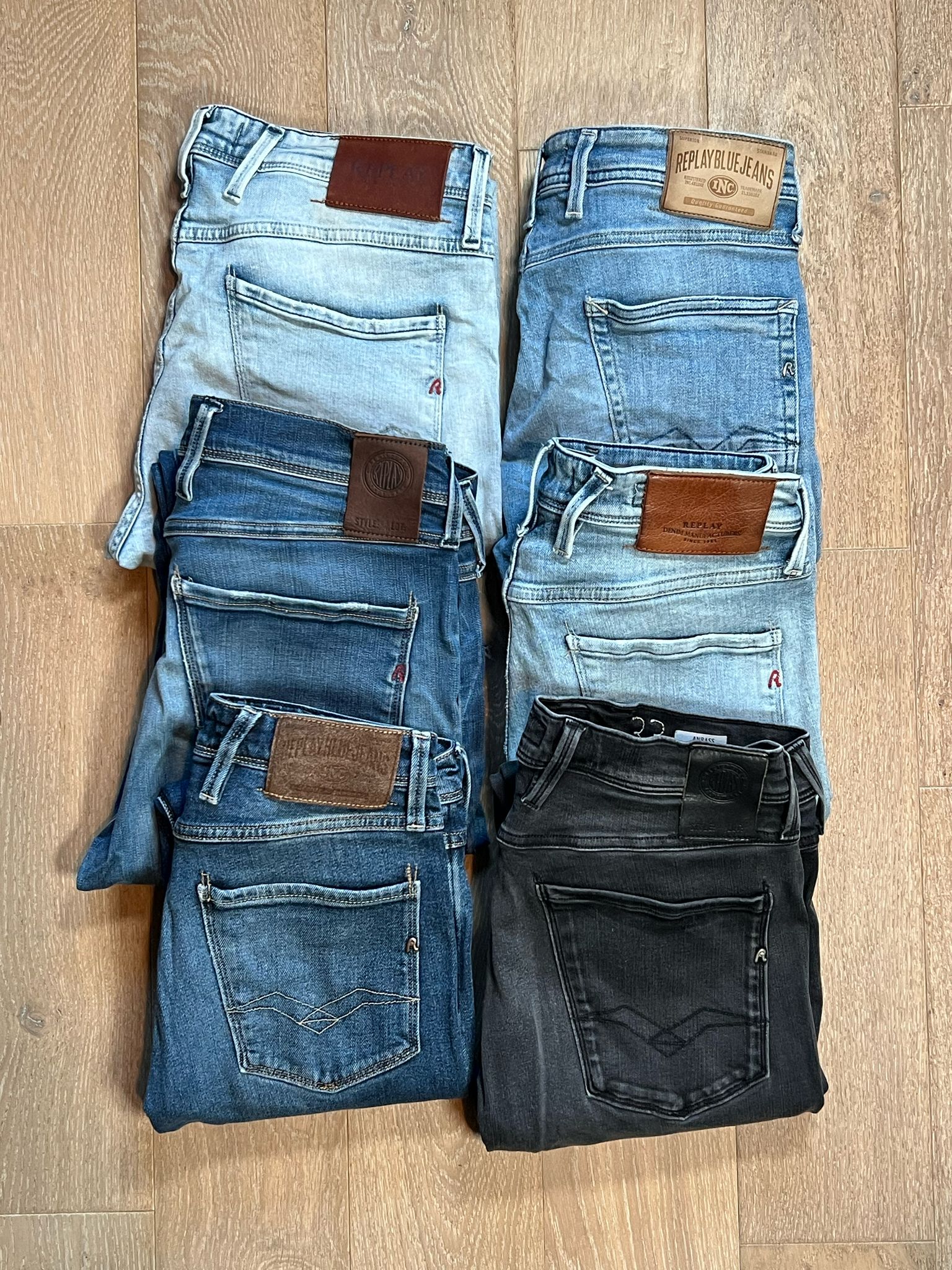 Replay Anbass Jeans Bulk x6