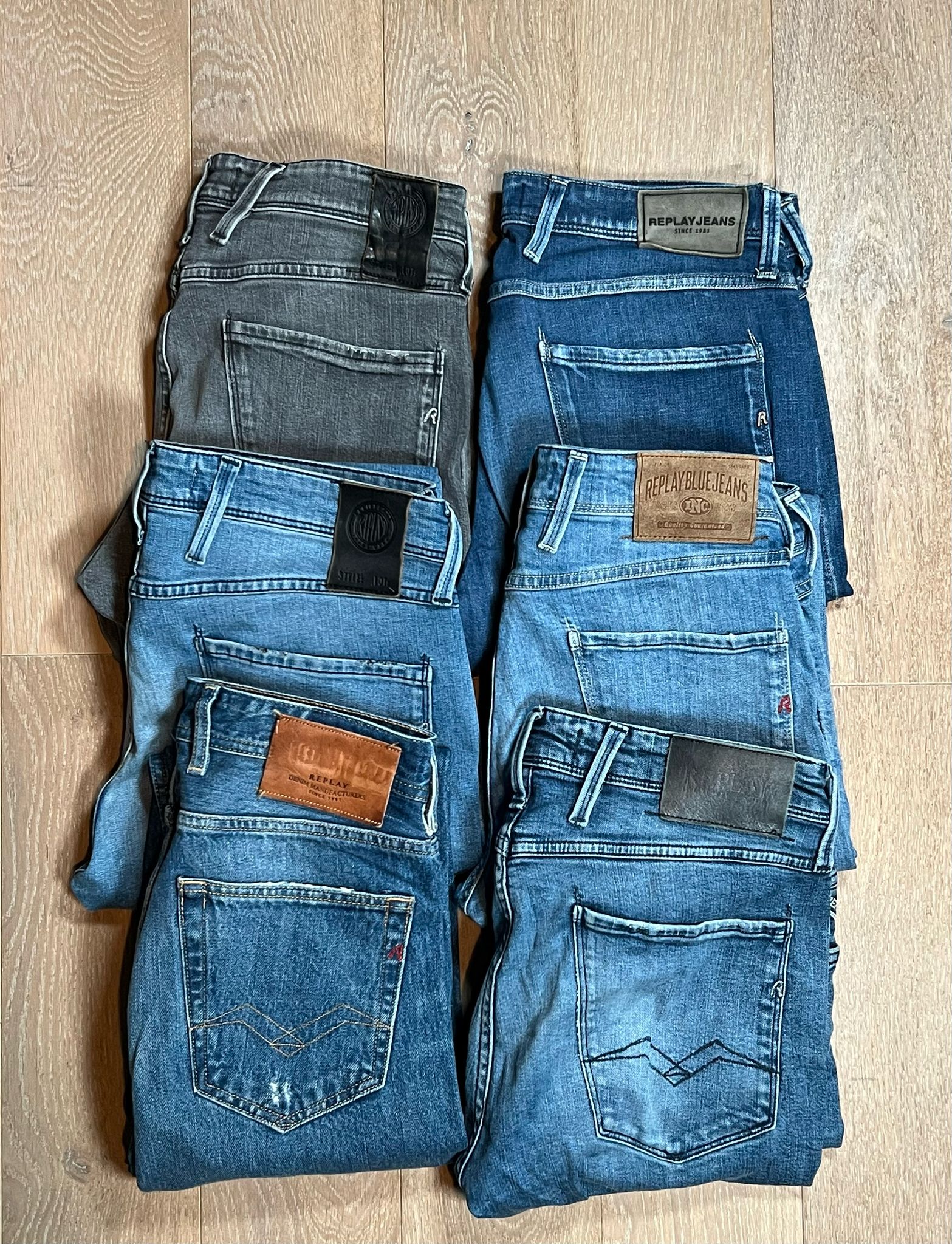 Replay Anbass Jeans Bulk x6