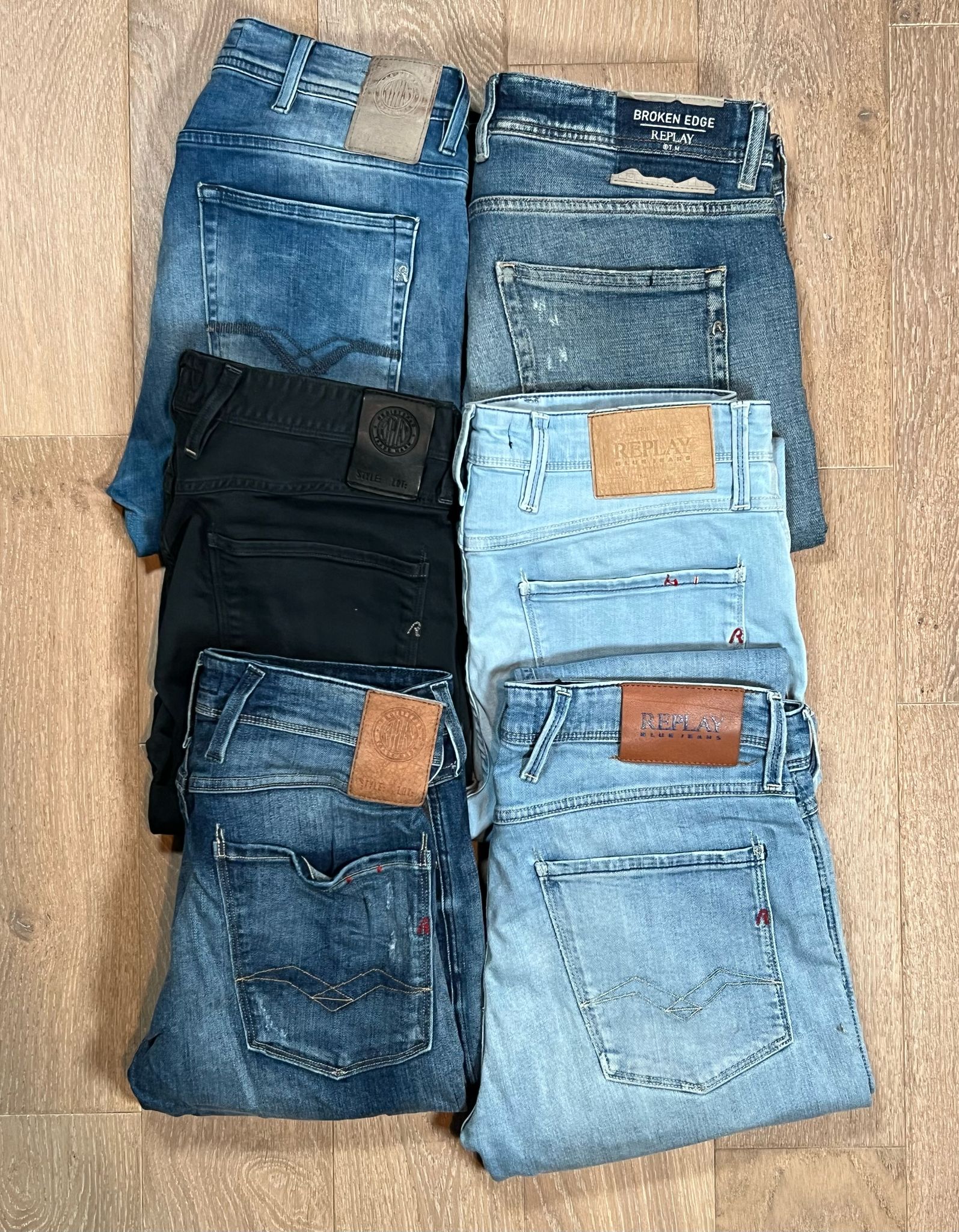 Replay Anbass Jeans Bulk x6