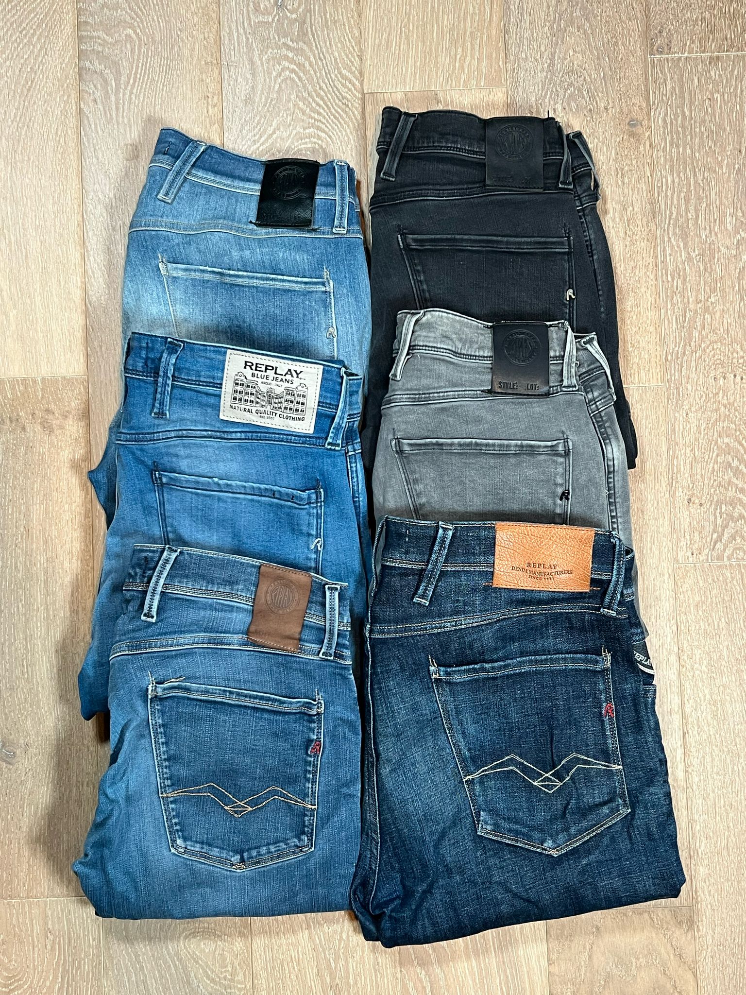 Replay Anbass Jeans Bulk x6