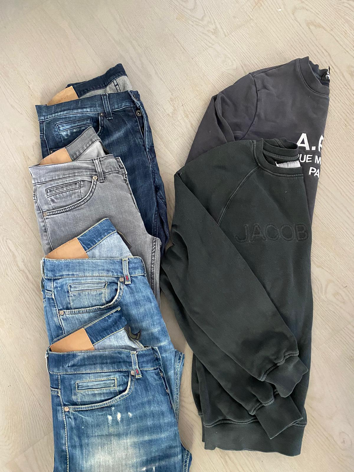 Bulk Dondup George x 4 + 2 clothes