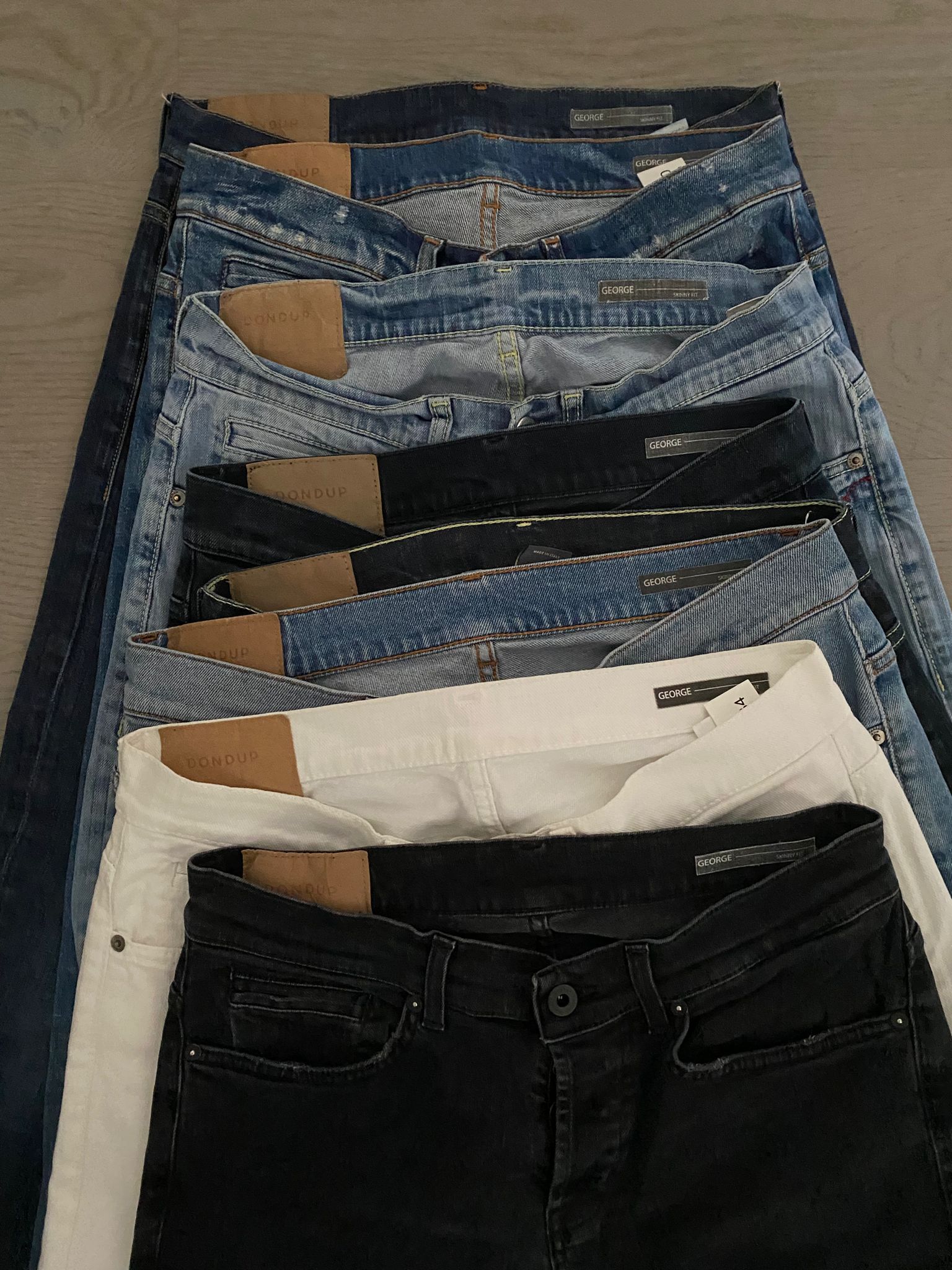 Bulk Dondup George x 8 + 1 Gondup George special edition