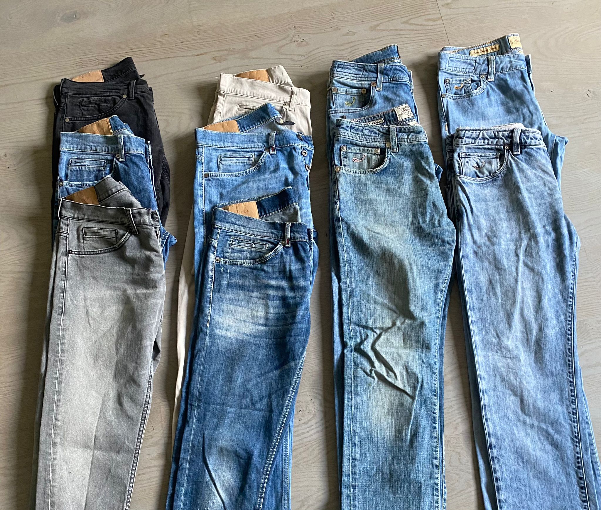 Dondup George x 6 + Jacob Cohen x 4 (Bulk x10)