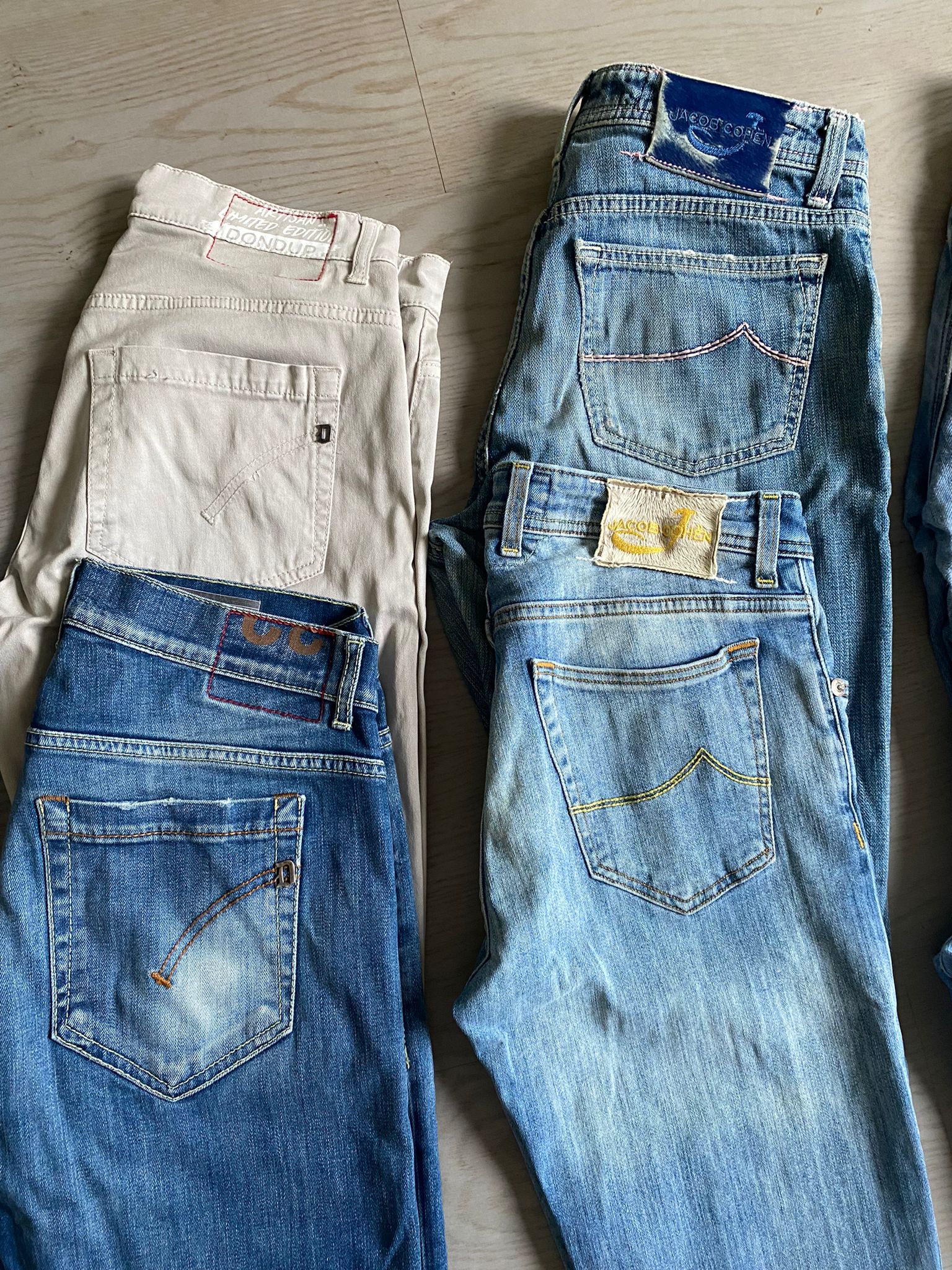 Dondup George x 6 + Jacob Cohen x 4 (Bulk x10)