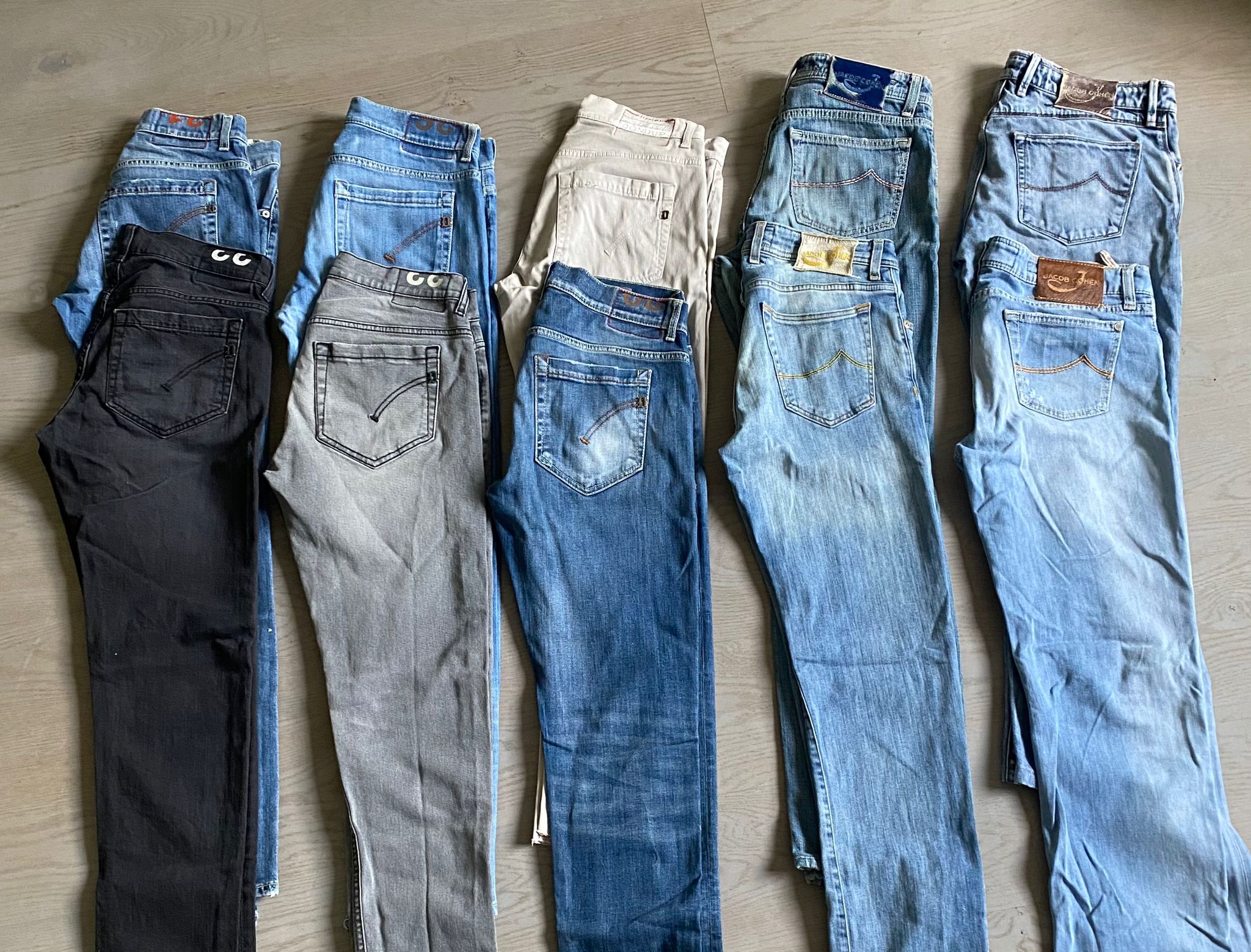 Dondup George x 6 + Jacob Cohen x 4 (Bulk x10)
