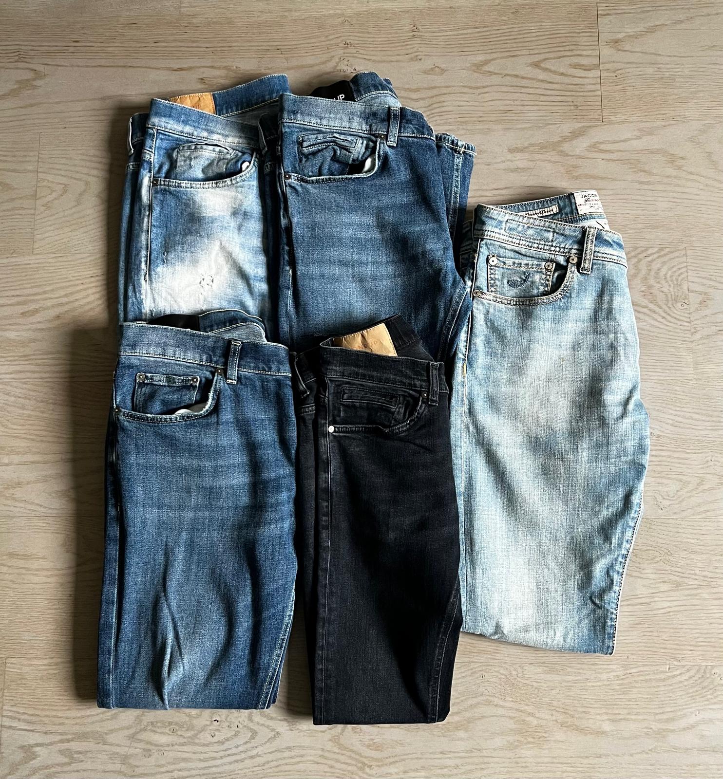 George Jeans bulk x4 and Jacob Cohen x1