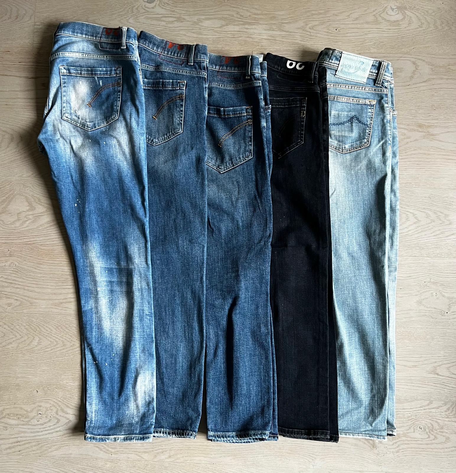 George Jeans bulk x4 and Jacob Cohen x1