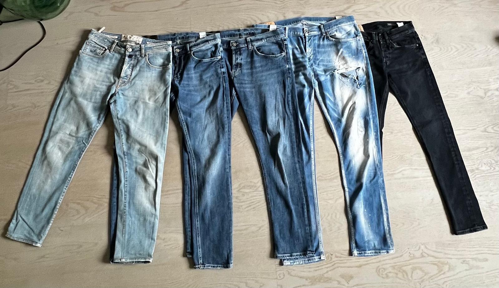 George Jeans bulk x4 and Jacob Cohen x1
