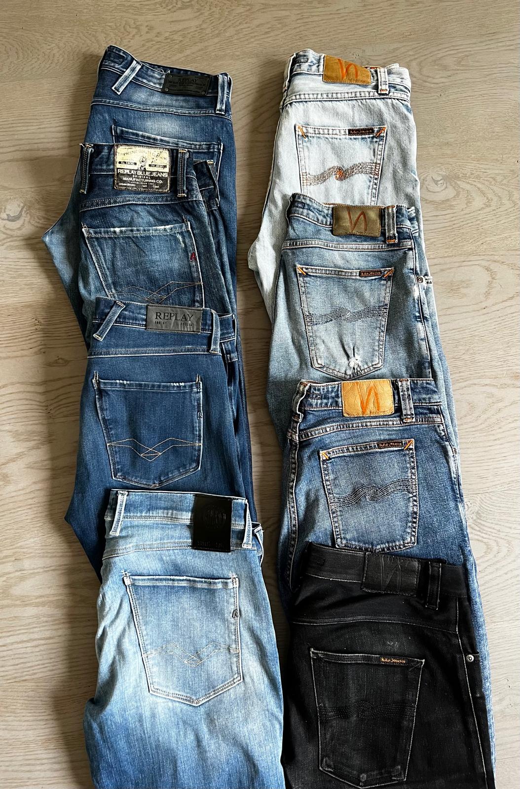 Replay Anbass / Nudie Jeans Bulk x8