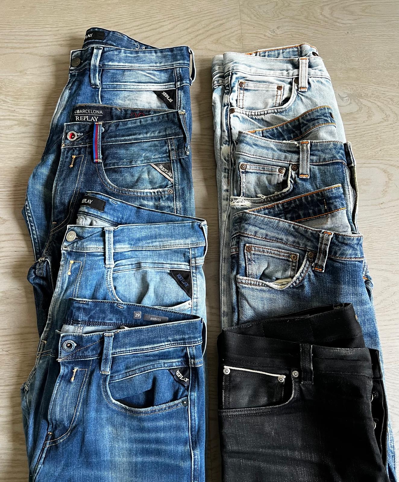 Replay Anbass / Nudie Jeans Bulk x8