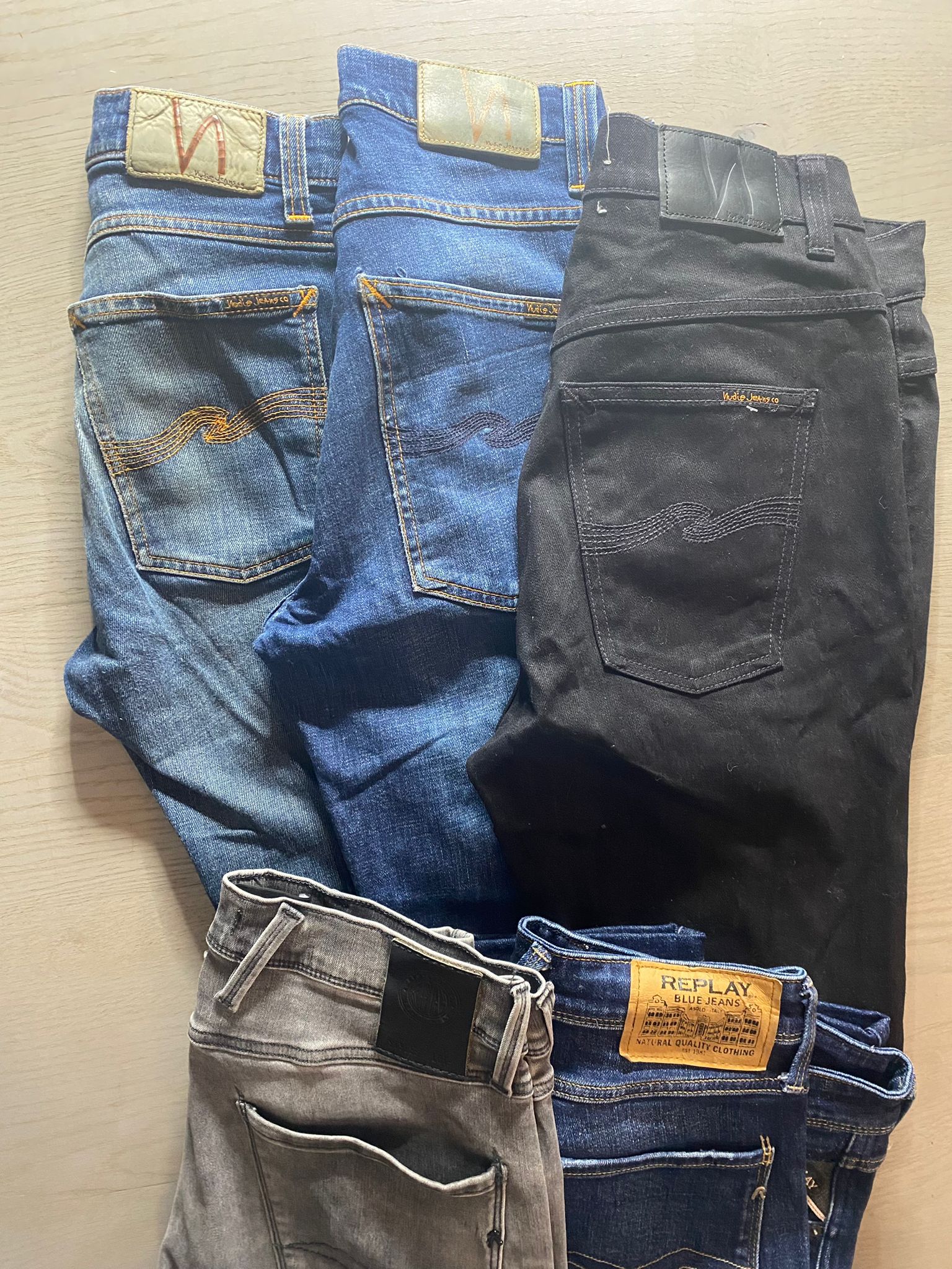 Replay / Nudie Jeans Bulk x5