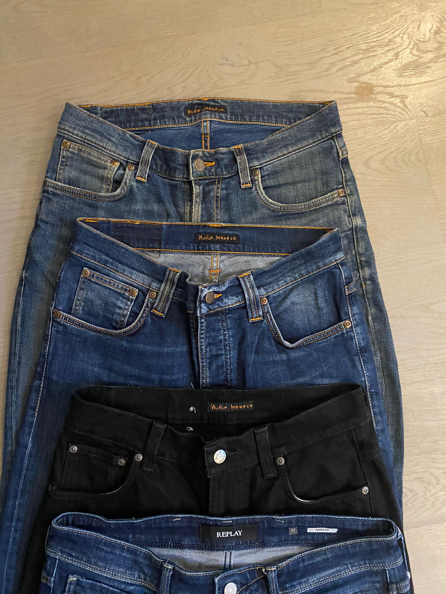 Replay / Nudie Jeans Bulk x5