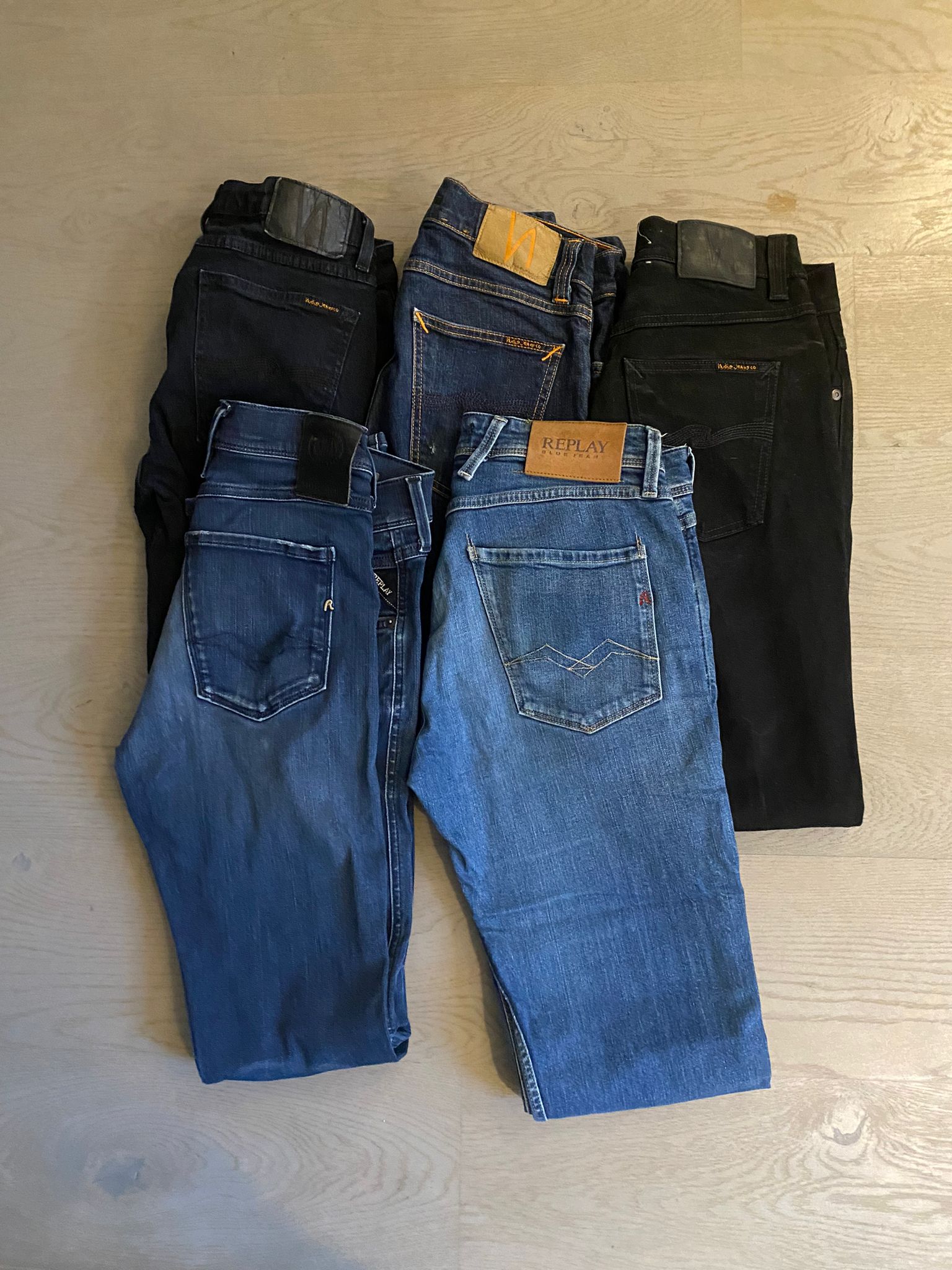 Replay / Nudie Jeans Bulk x5