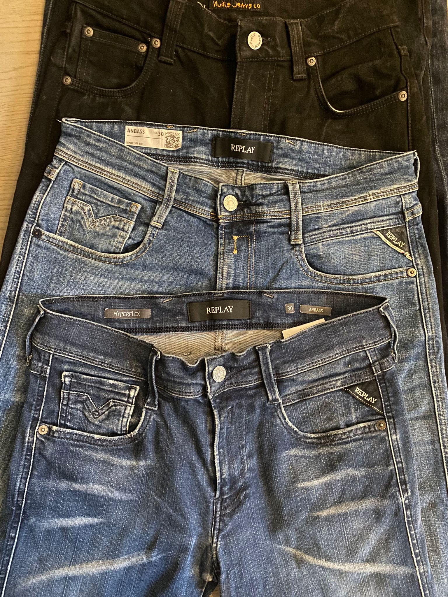 Replay / Nudie Jeans Bulk x5
