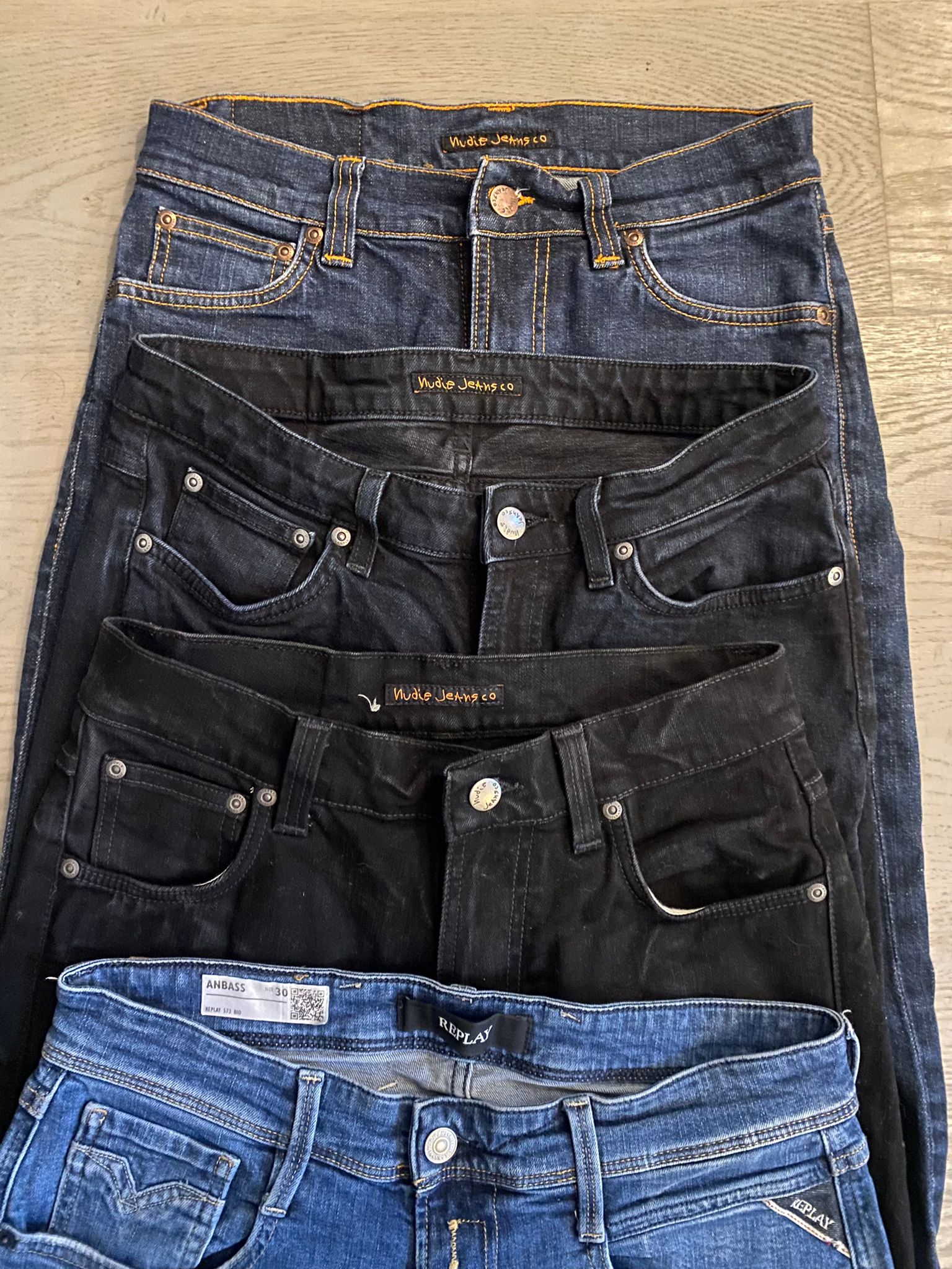 Replay / Nudie Jeans Bulk x5