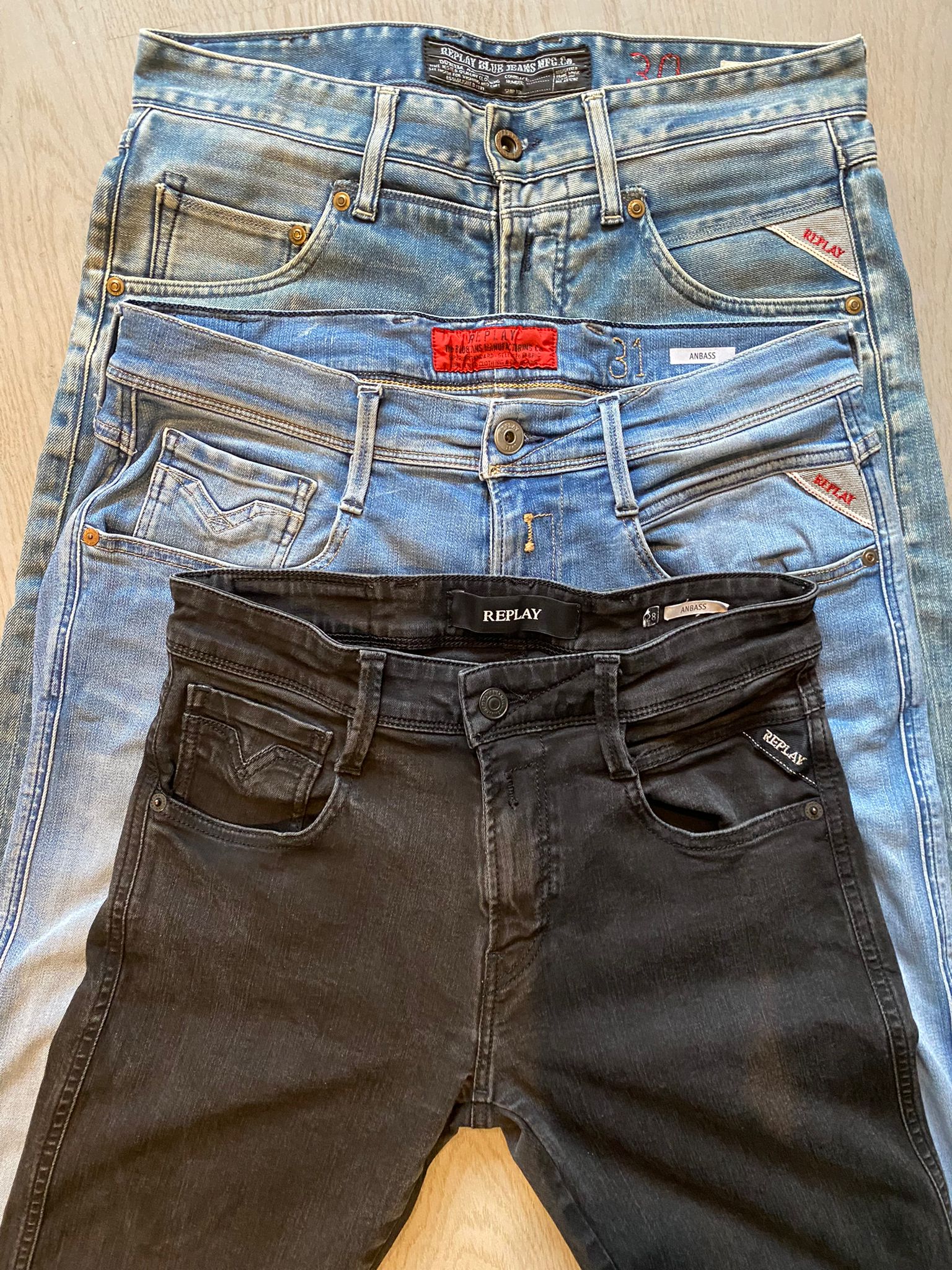 Replay / Nudie Jeans Bulk x10