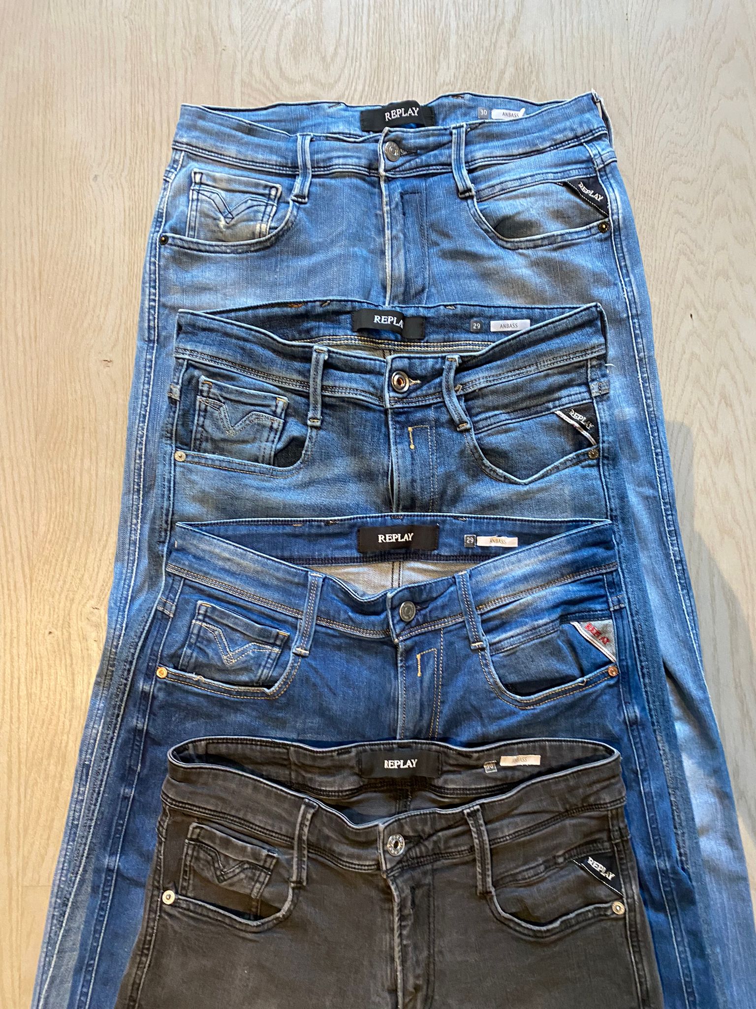 Replay / Nudie Jeans Bulk x10