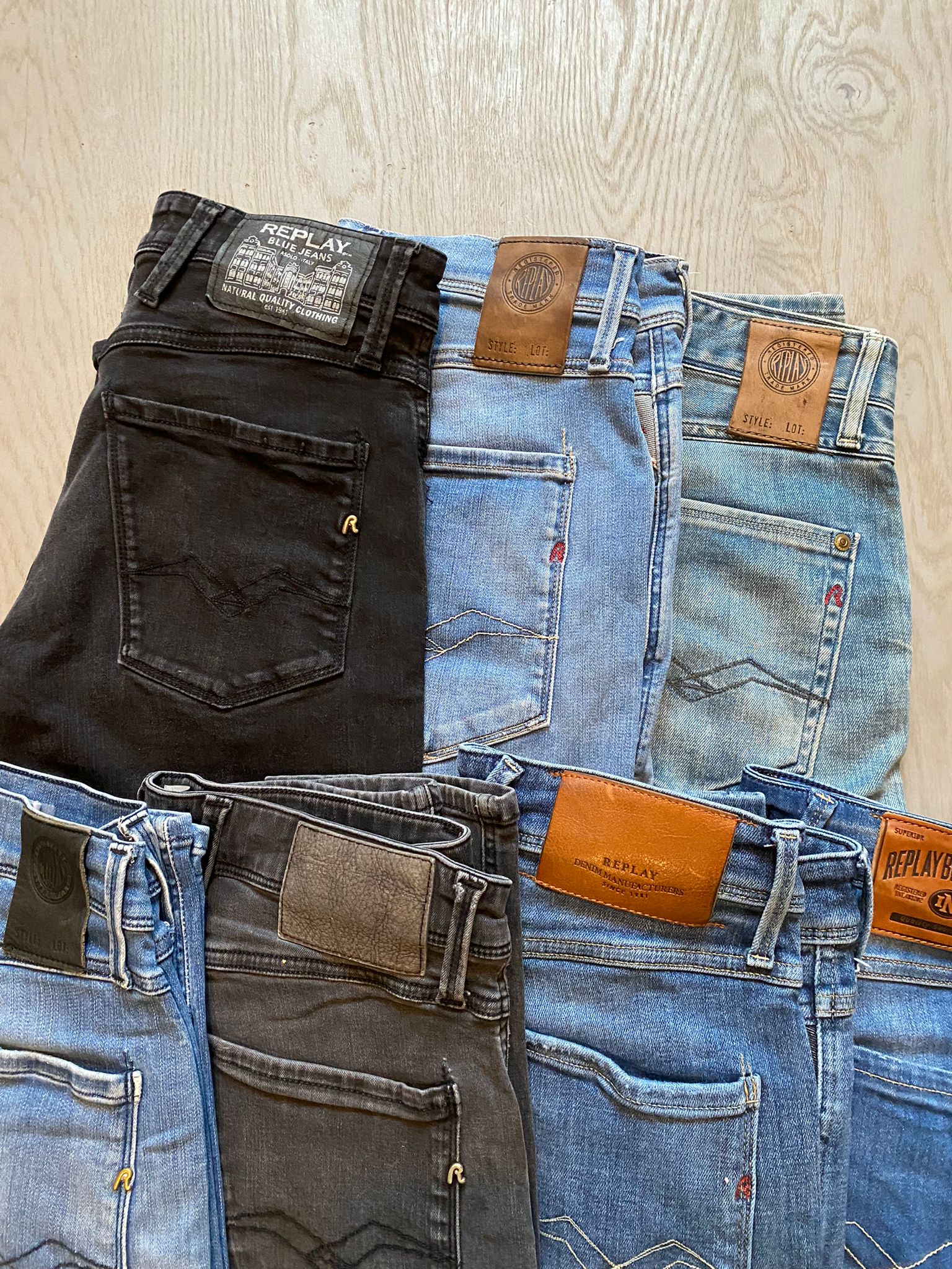 Replay / Nudie Jeans Bulk x10