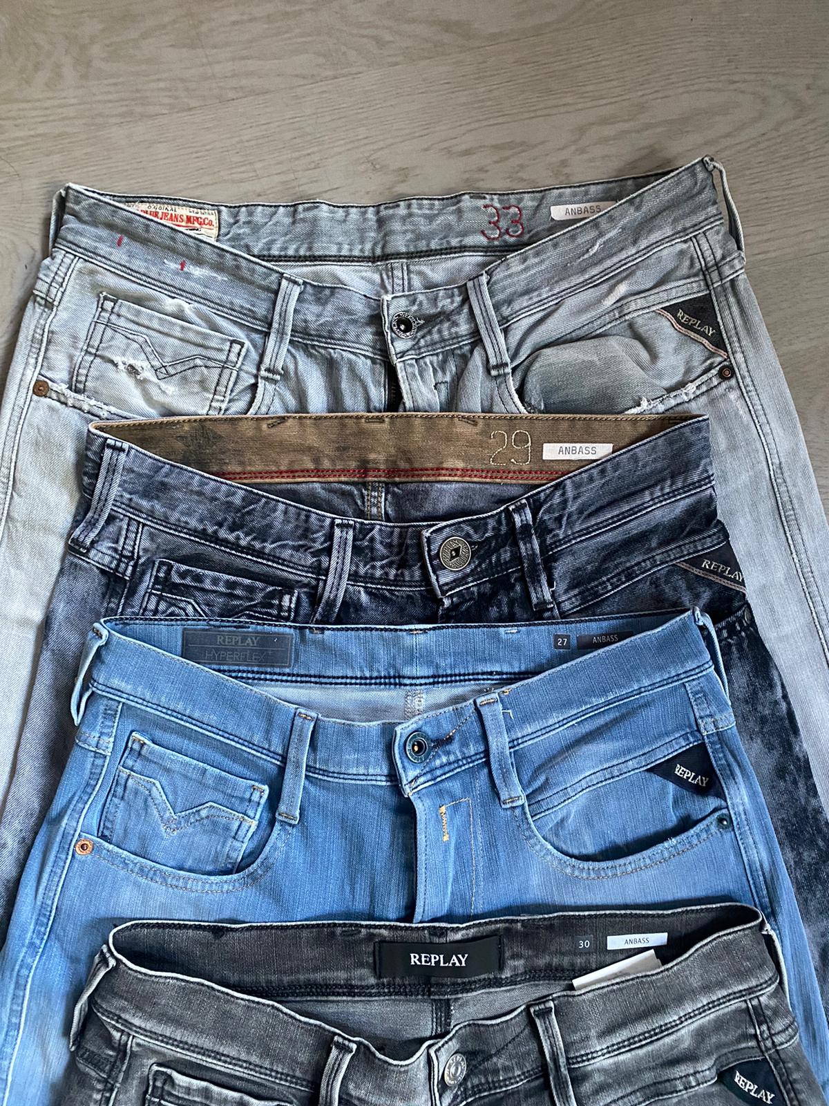 Replay Anbass Jeans BULK x 8