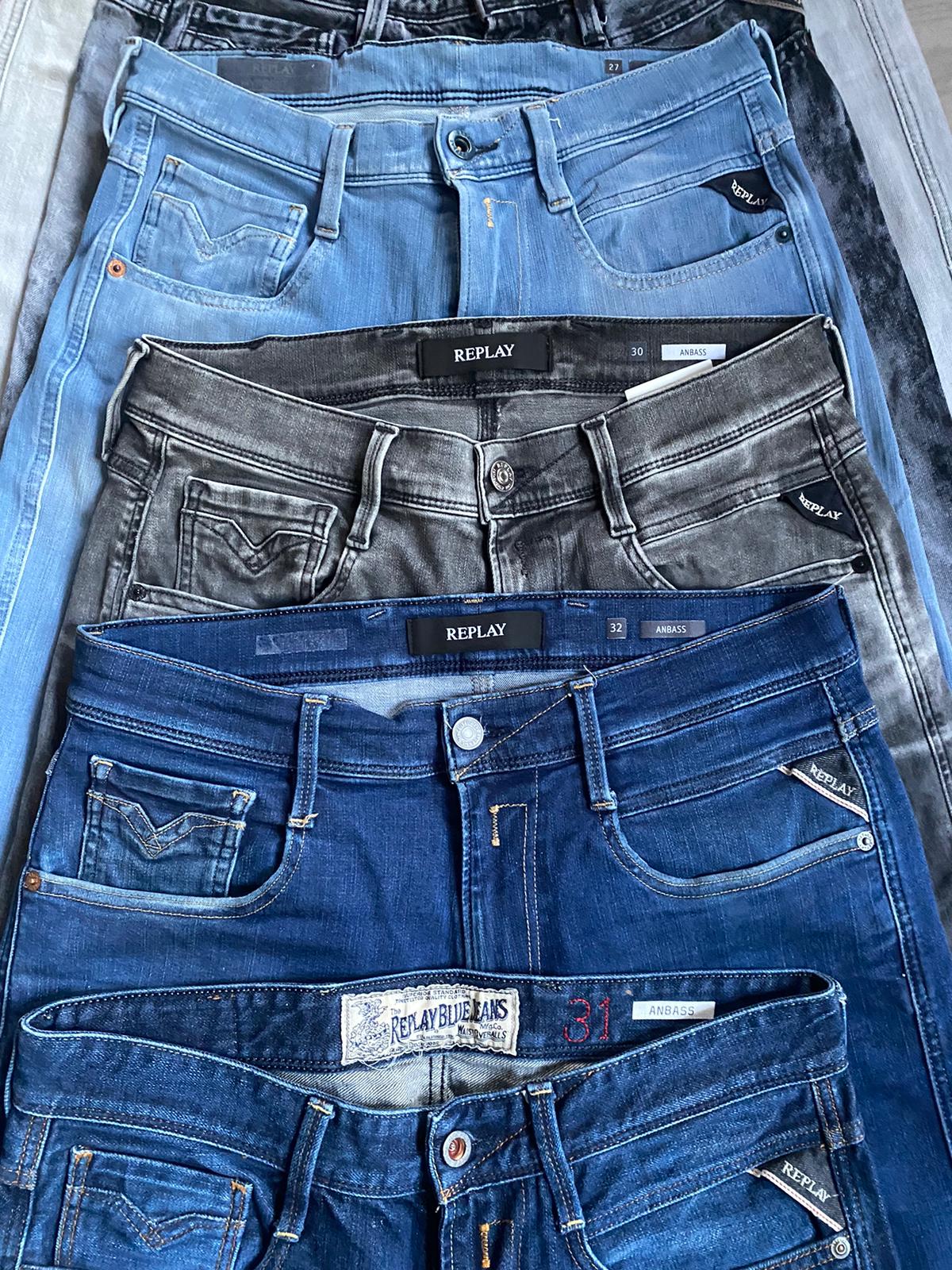 Replay Anbass Jeans BULK x 8