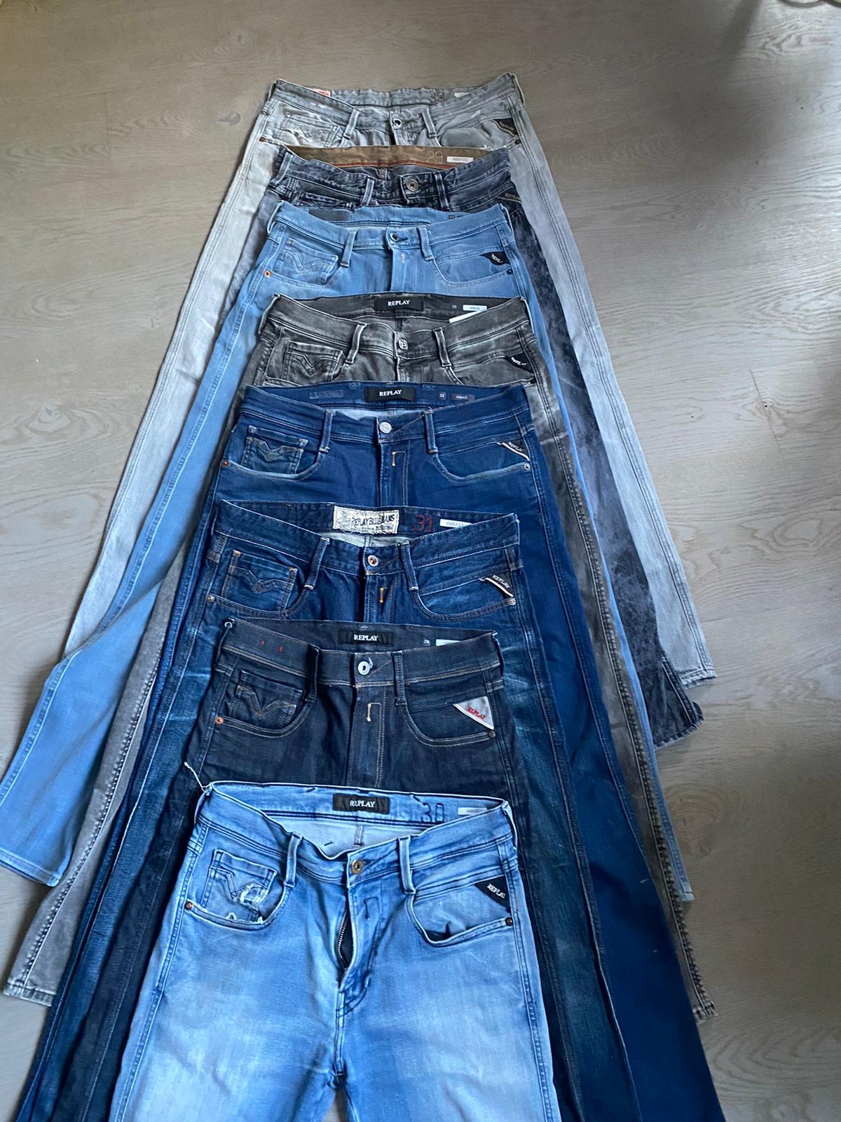 Replay Anbass Jeans BULK x 8