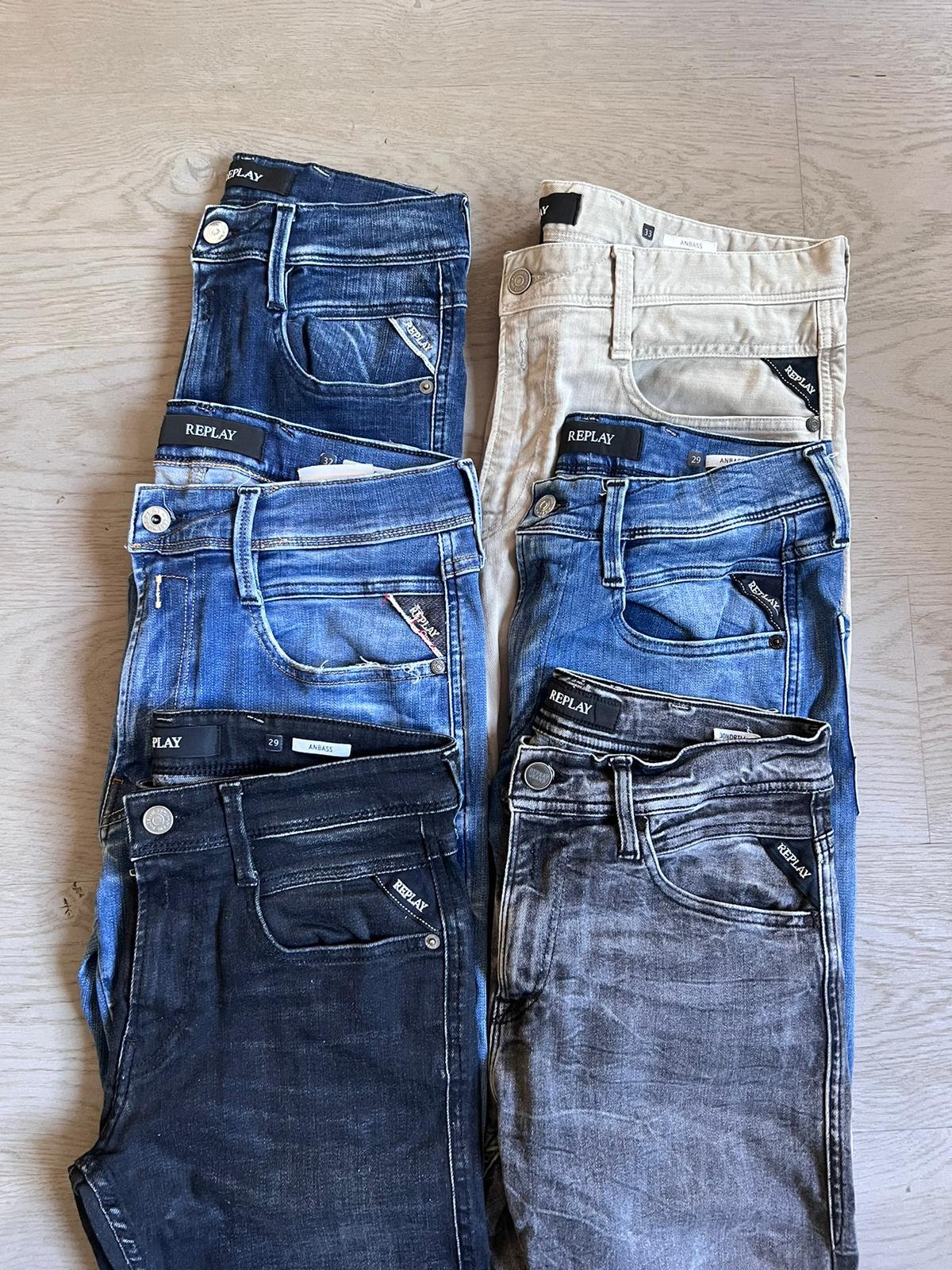 Replay Anbass Jeans Bulk x6