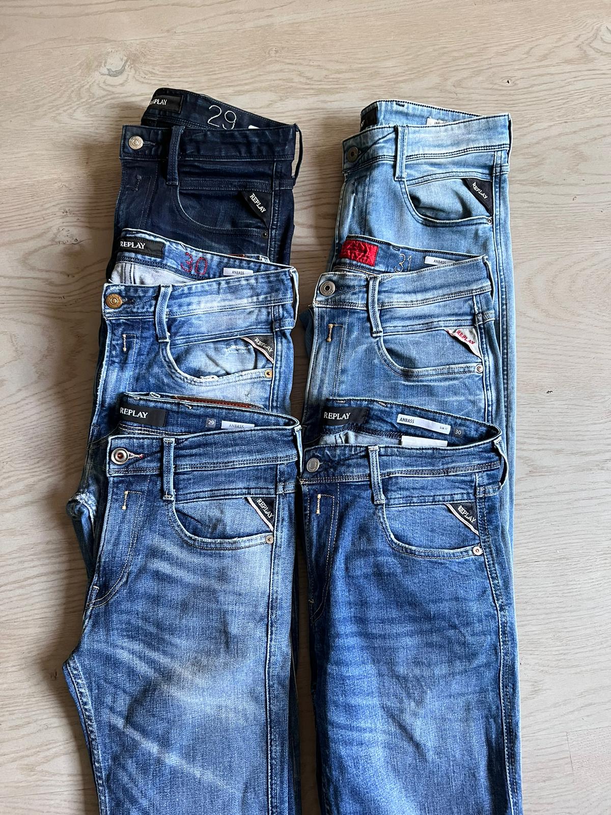 Replay Anbass Jeans Bulk x6