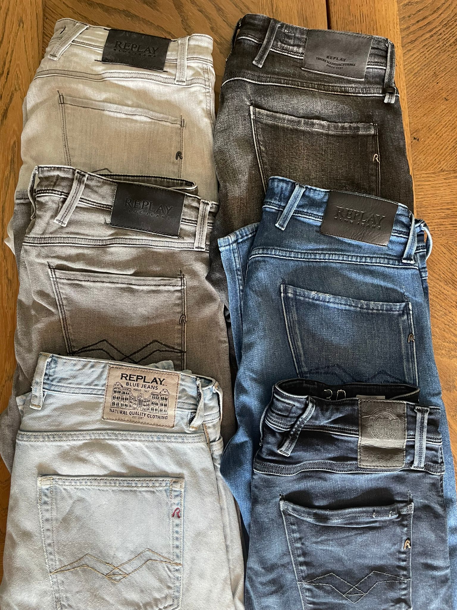 Replay Anbass Jeans Bulk x6