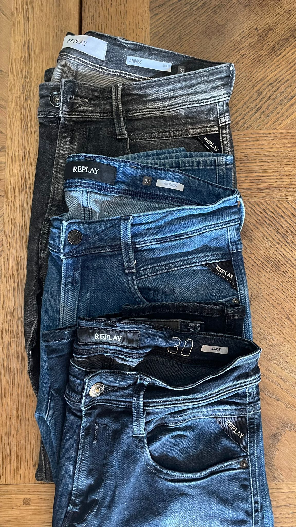Replay Anbass Jeans Bulk x6