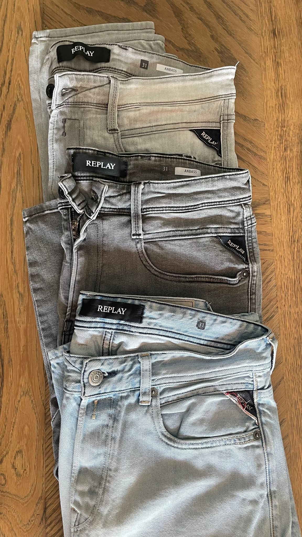 Replay Anbass Jeans Bulk x6
