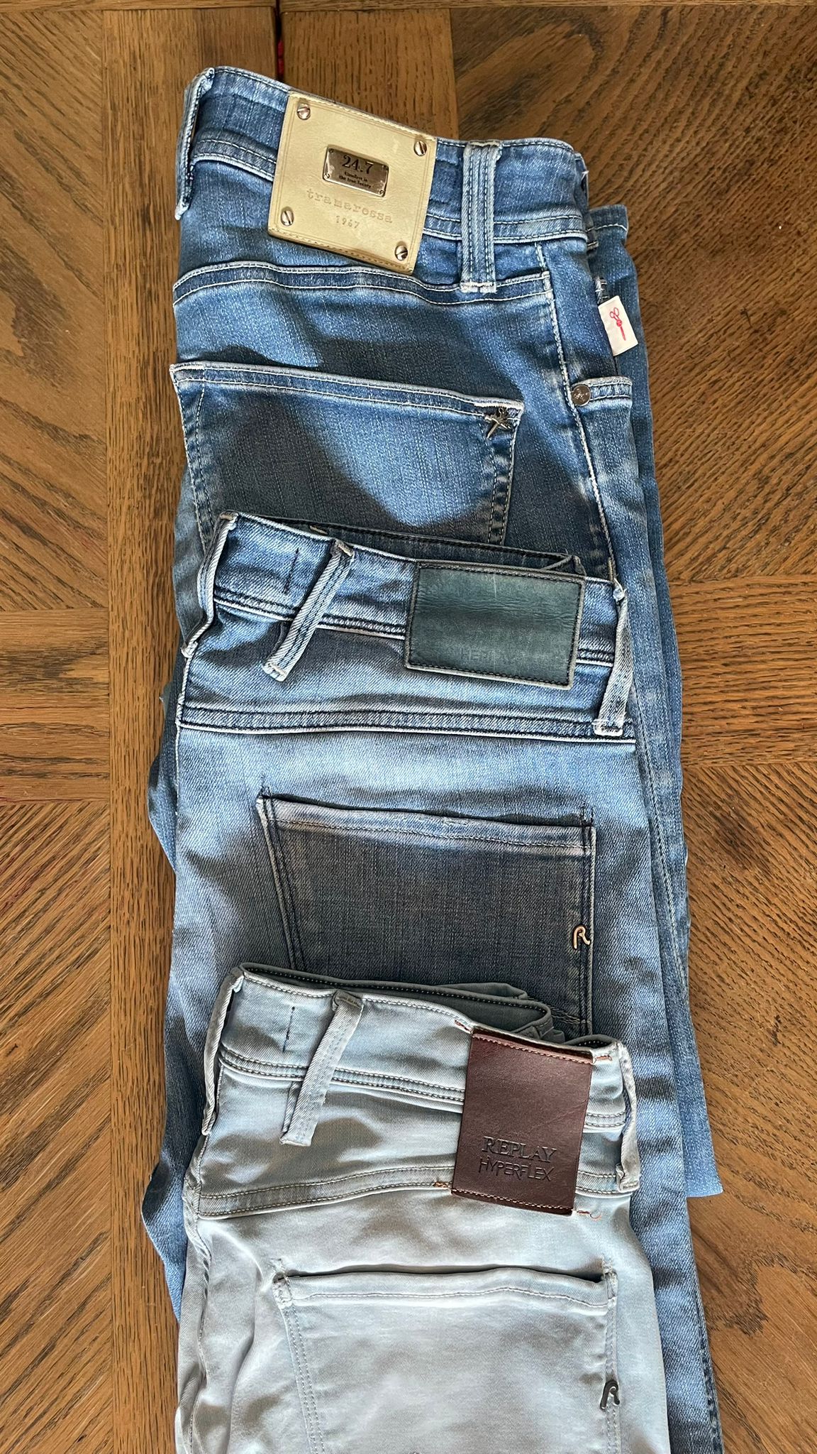 Replay Anbass and Tramarossa Jeans Bulk x6