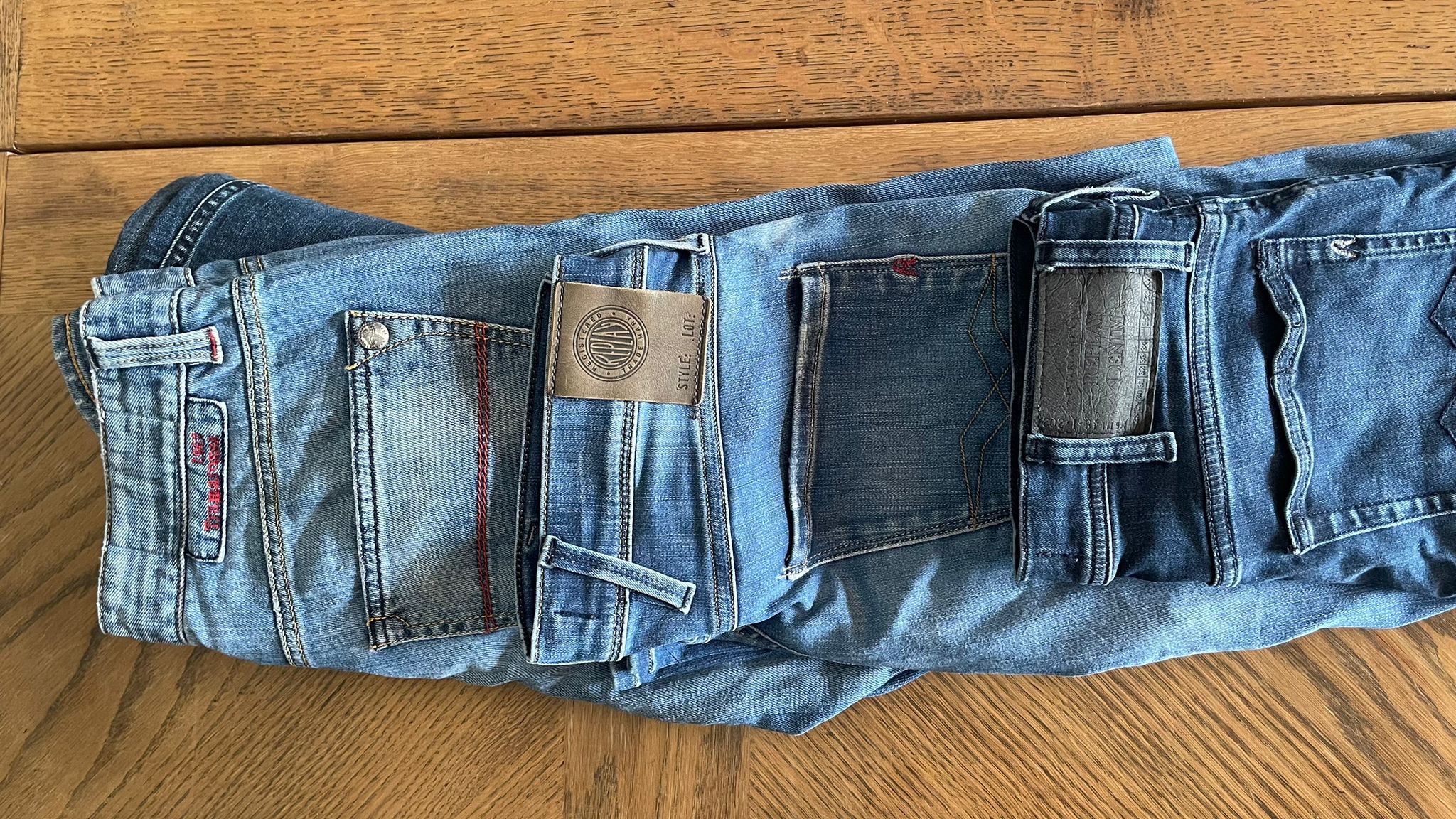 Replay Anbass and Tramarossa Jeans Bulk x6