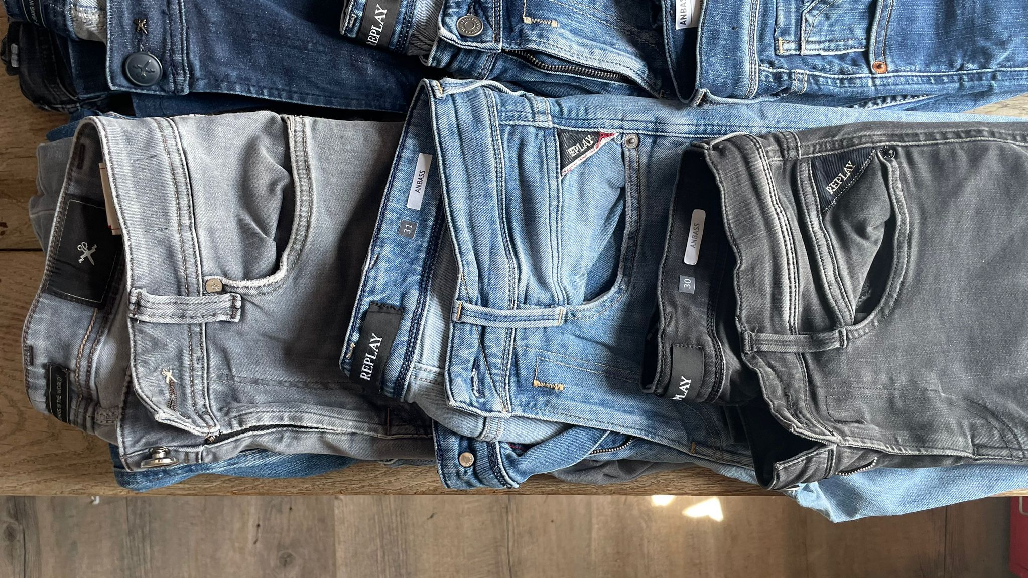 Replay Anbass Jeans Bulk x6