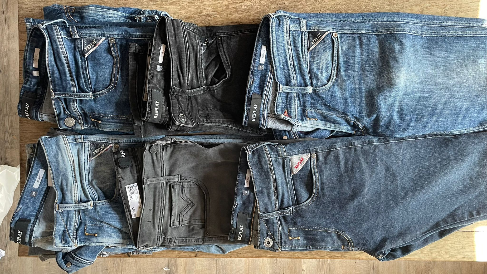 Replay Anbass Jeans Bulk X6