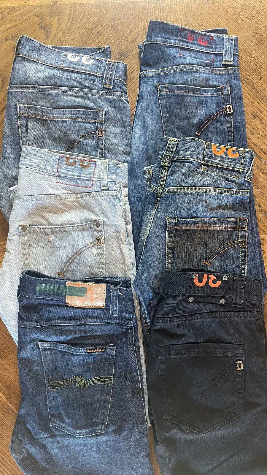 Dondup Jeans Bulk x5 + Nudie x1 free