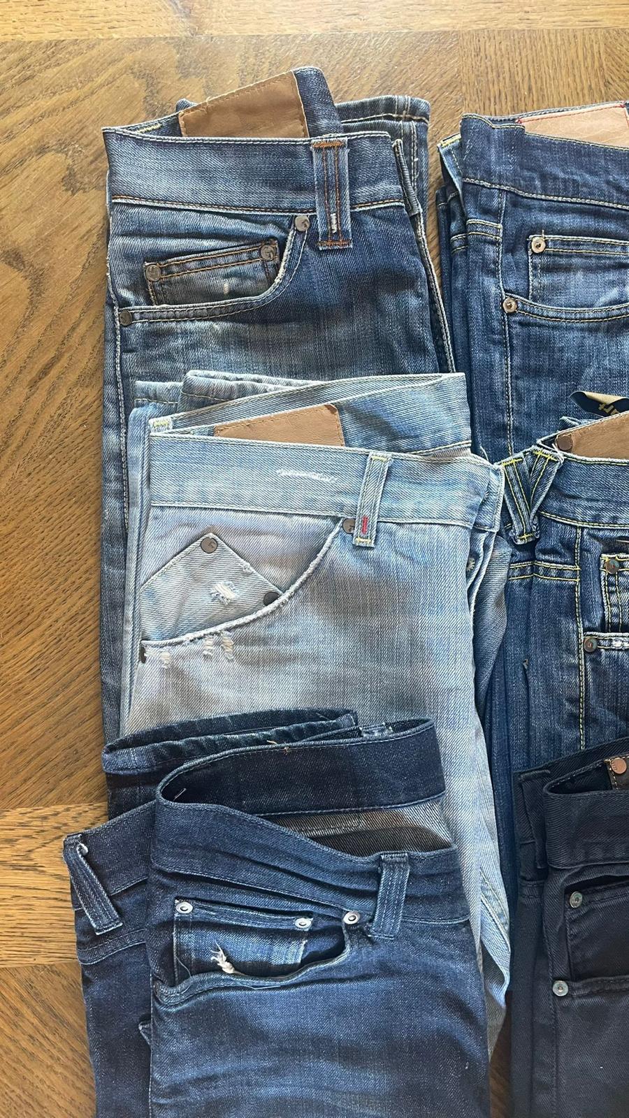 Dondup Jeans Bulk x5 + Nudie x1 free