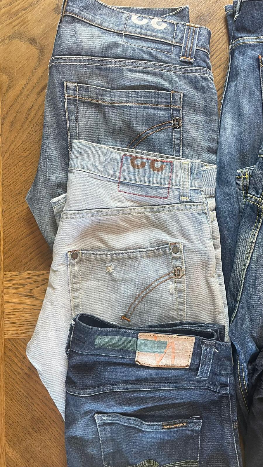 Dondup Jeans Bulk x5 + Nudie x1 free