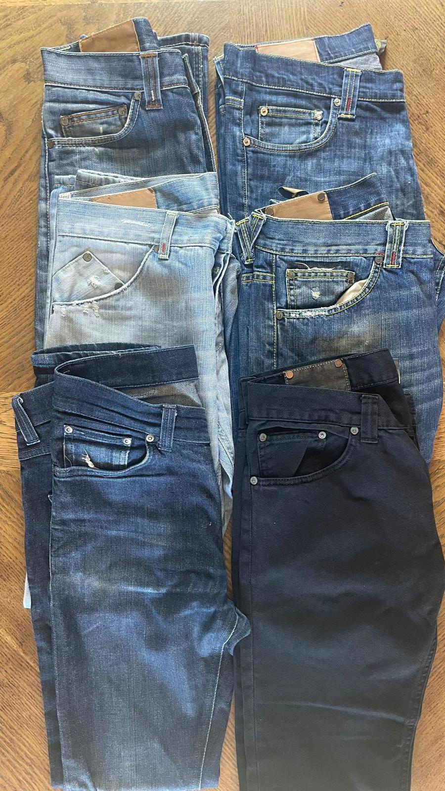 Dondup Jeans Bulk x5 + Nudie x1 free