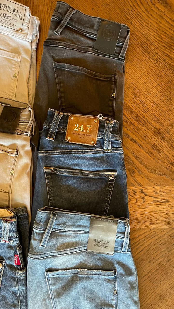 Replay Anbass & Tramarossa Jeans Bulk x6