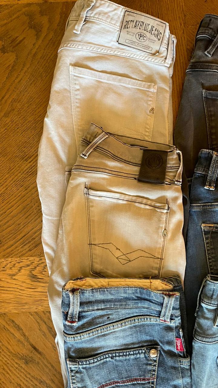 Replay Anbass & Tramarossa Jeans Bulk x6