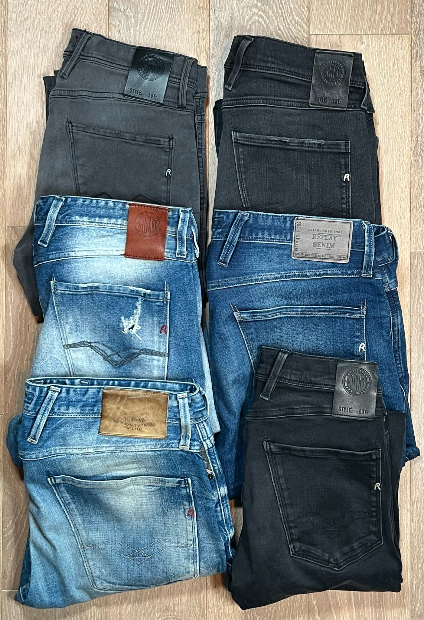 Replay Anbass Jeans Bulk x6