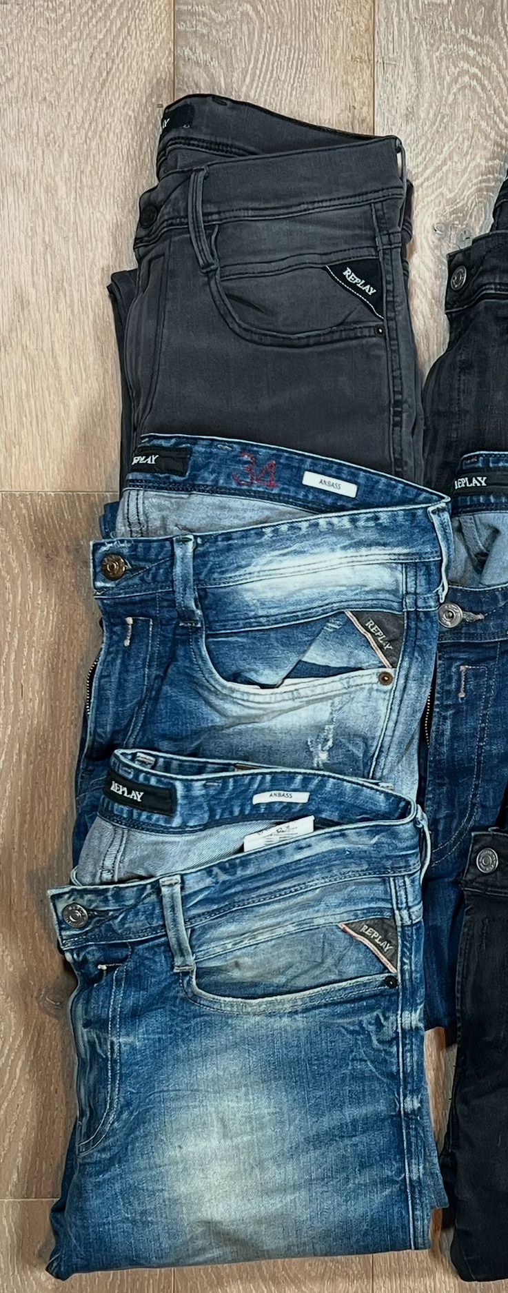 Replay Anbass Jeans Bulk x6