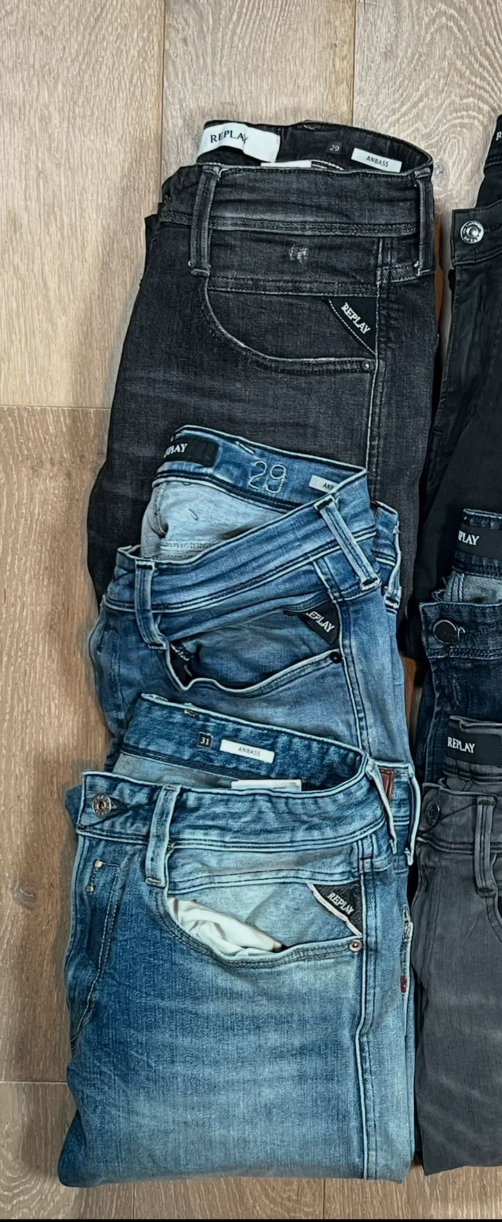 Replay Anbass Jeans Bulk x6